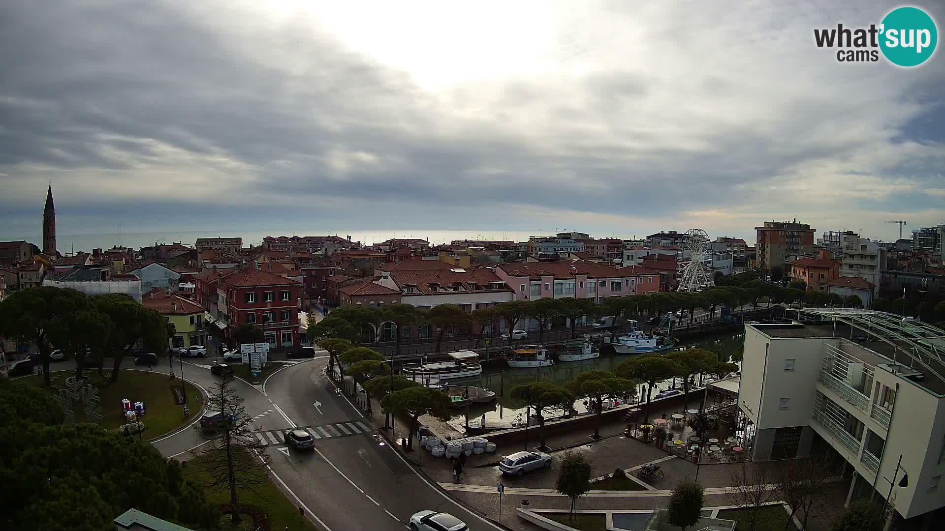 Webcam Hotel Cleofe | Panorama of Caorle old town