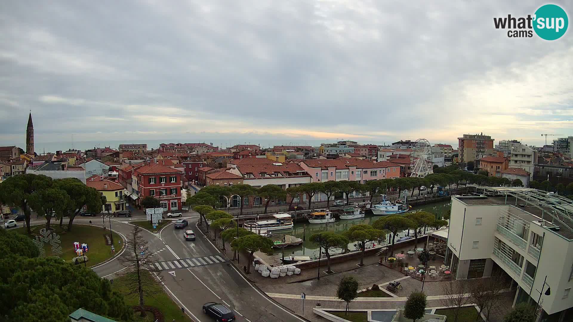 Webcam Panorama von Caorle – Hotel Cleofe