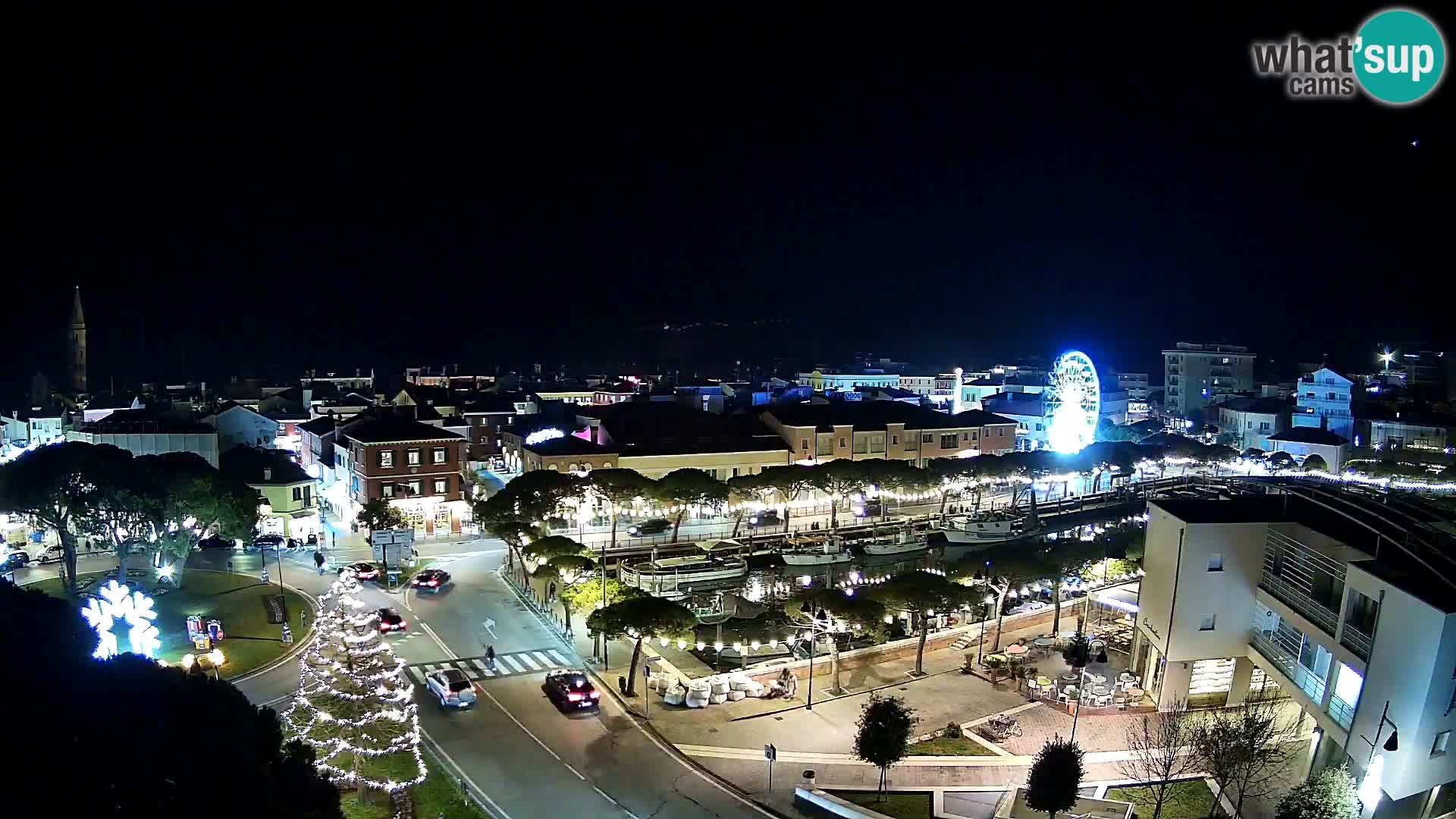 Pogled na Caorle v živo – Hotel Cleofe