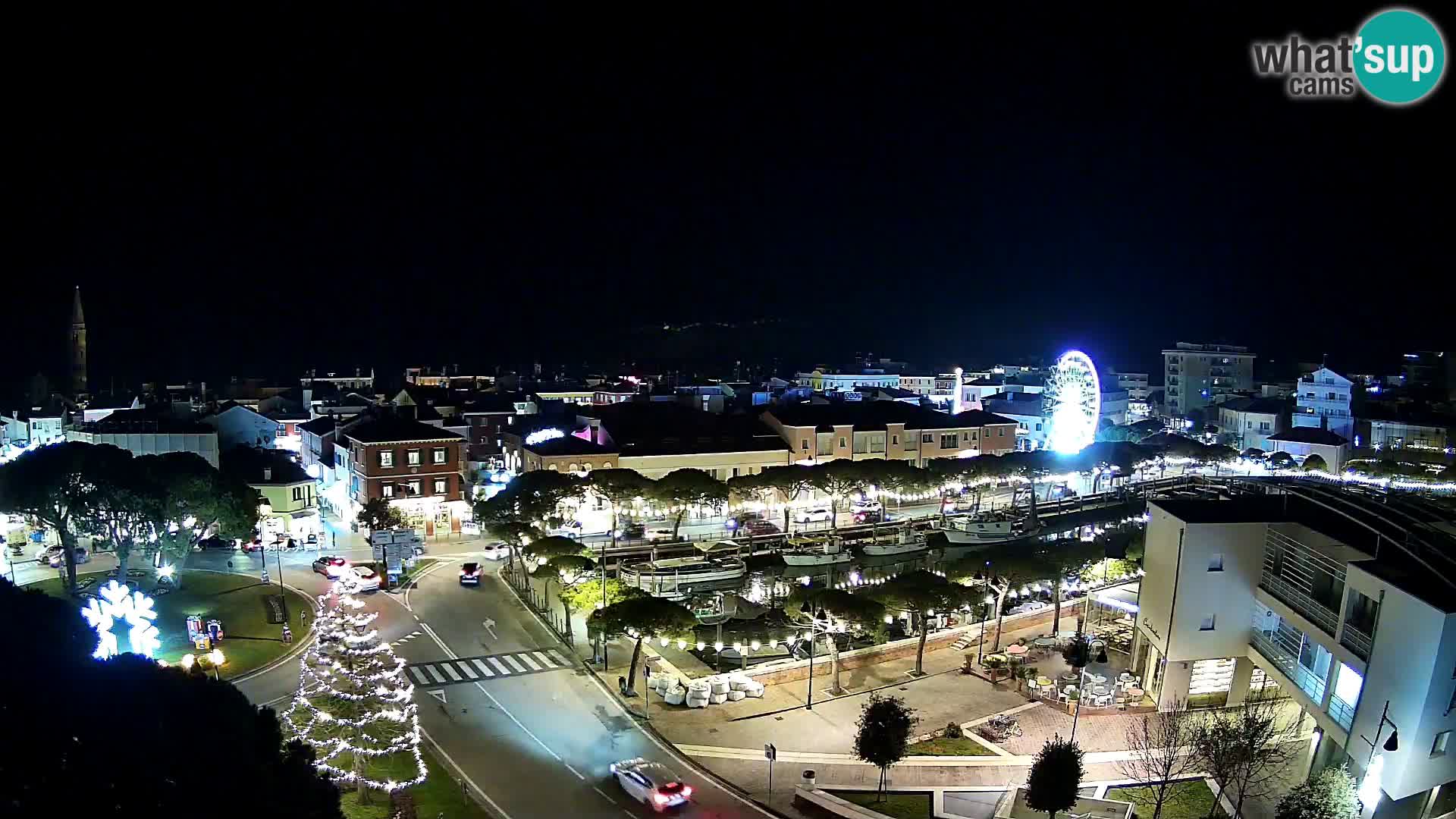 Pogled na Caorle v živo – Hotel Cleofe