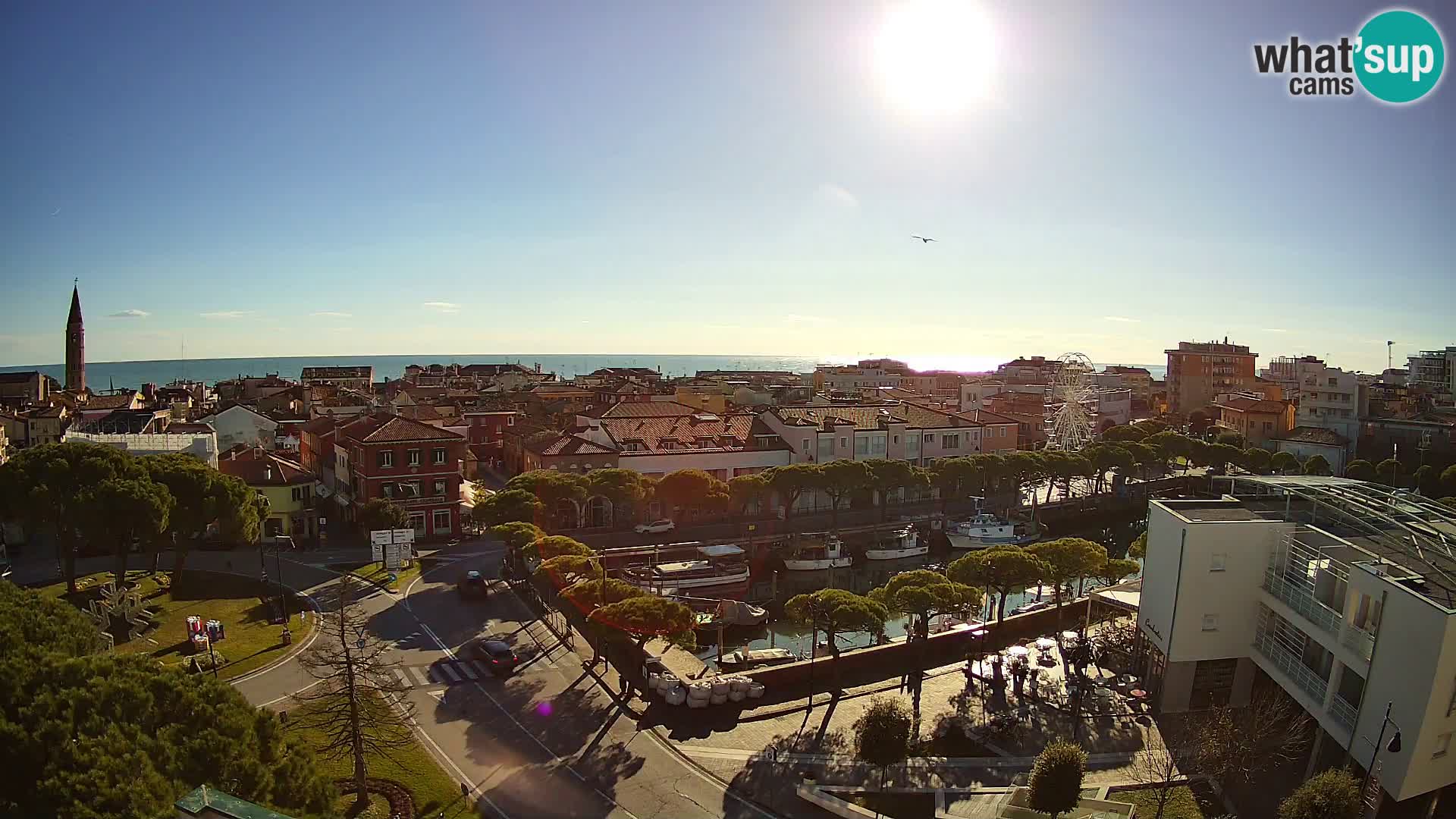 Hotel Cleofe Webcam Caorle – Entrata di Caorle