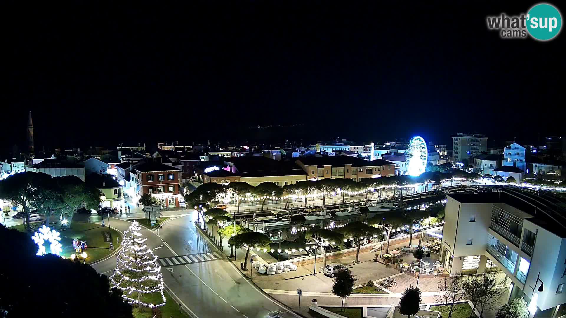 Pogled na Caorle v živo – Hotel Cleofe