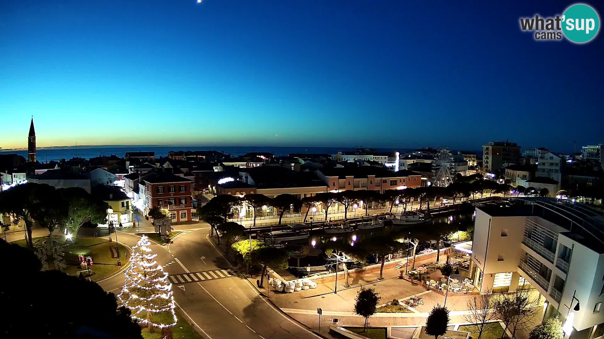 Webcam Panorama von Caorle – Hotel Cleofe