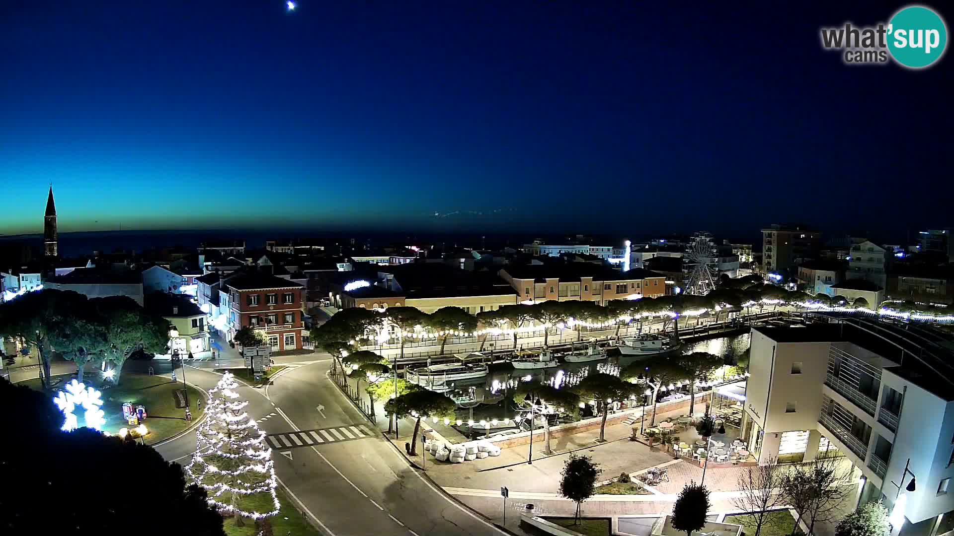 Webcam Hotel Cleofe | Panorama of Caorle old town