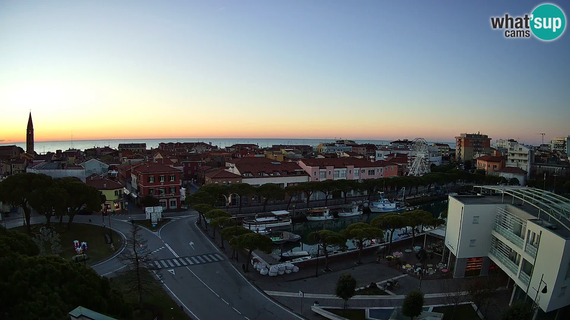 Webcam Panorama von Caorle – Hotel Cleofe