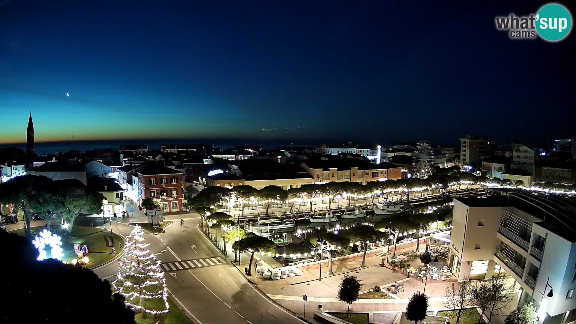 Webcam Panorama von Caorle – Hotel Cleofe