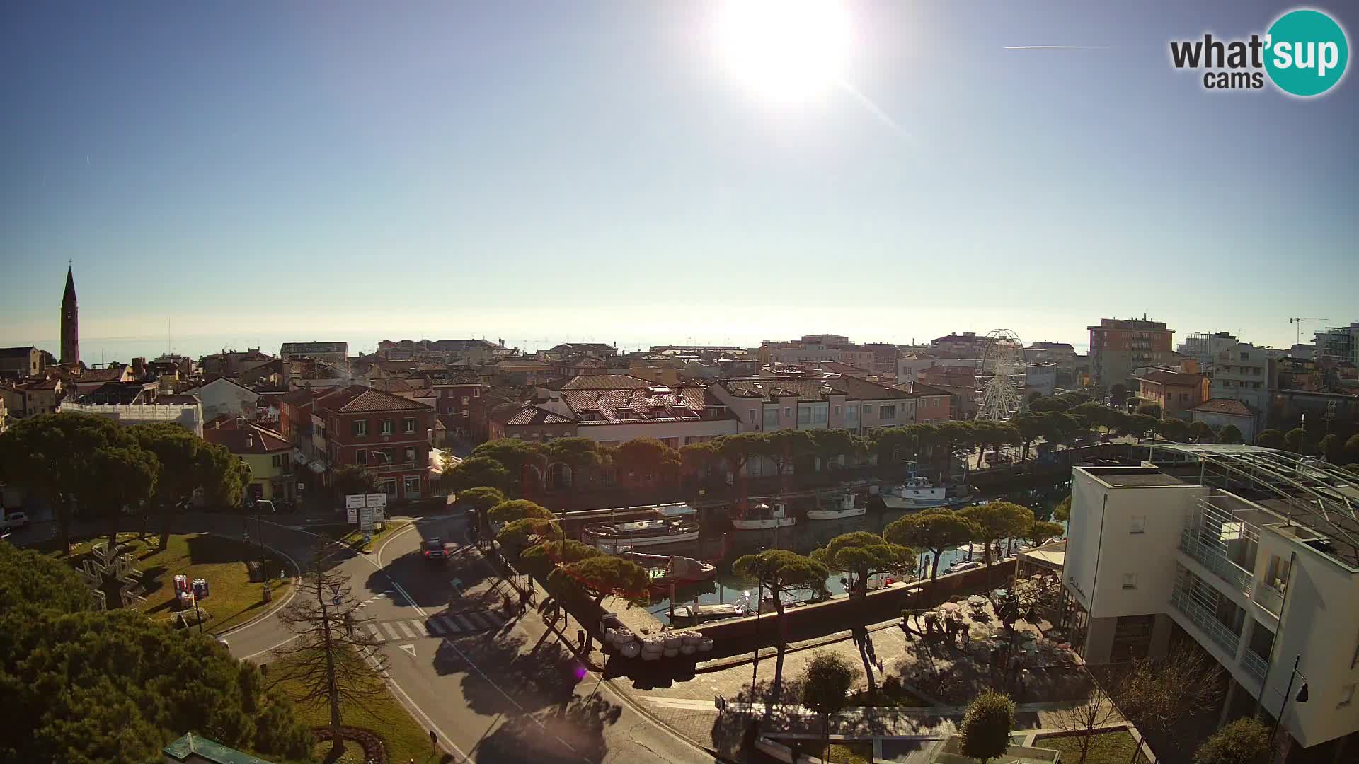 Webcam Panorama von Caorle – Hotel Cleofe