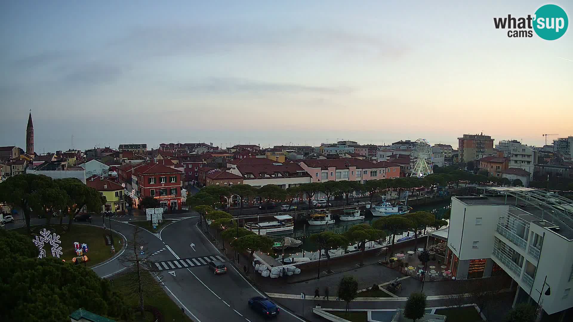 Webcam Hotel Cleofe | Panorama of Caorle old town