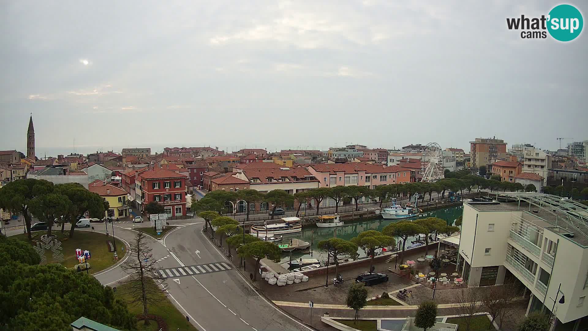 Webcam Panorama von Caorle – Hotel Cleofe