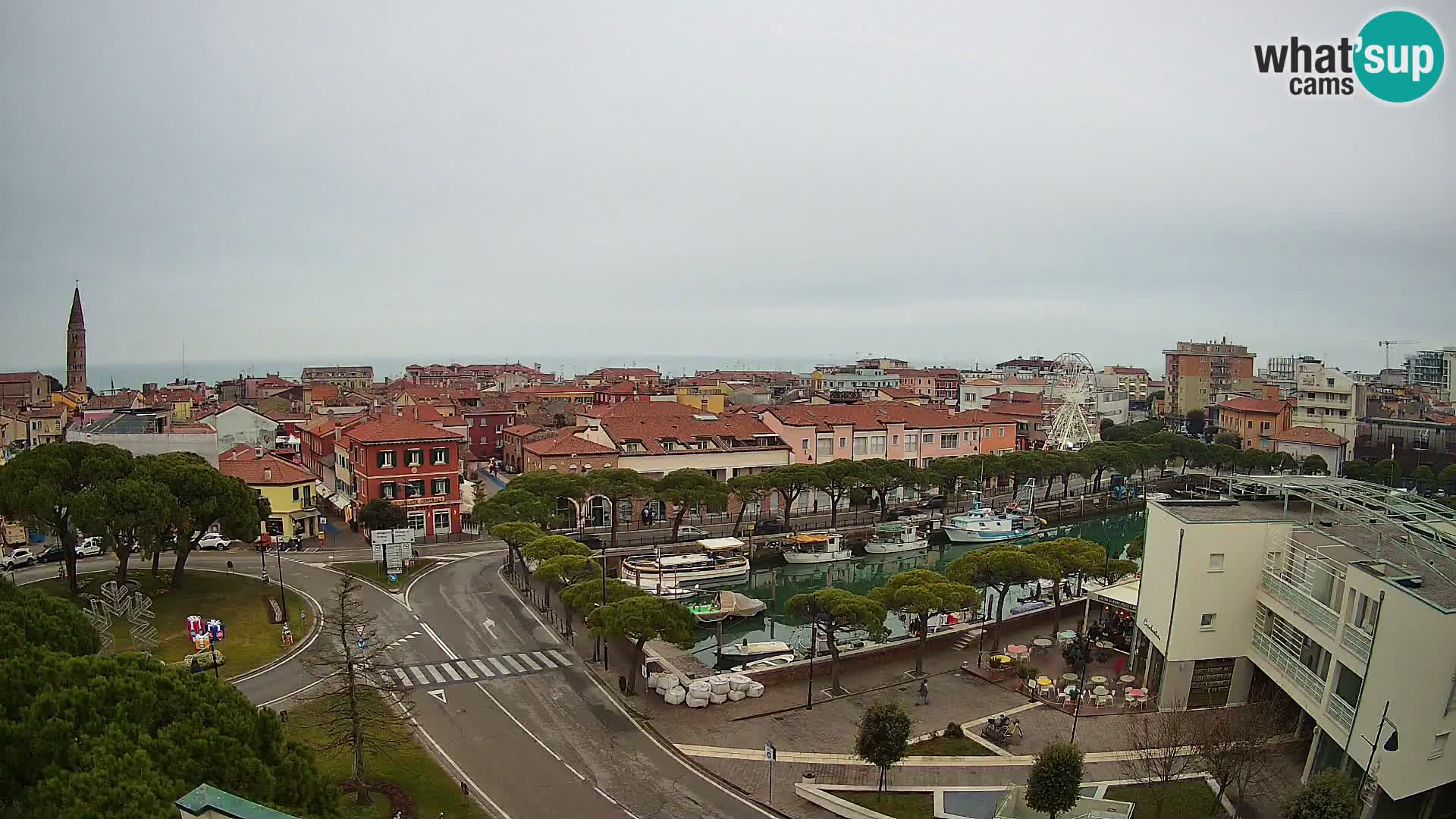 Webcam Panorama von Caorle – Hotel Cleofe