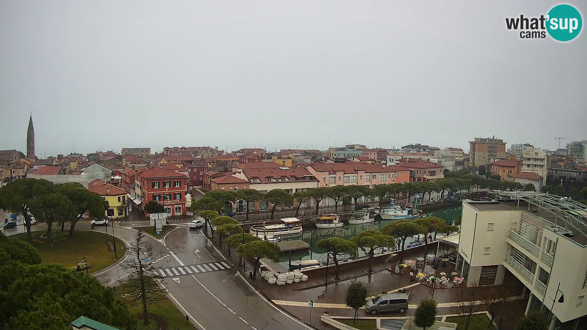 Webcam Hotel Cleofe | Panorama of Caorle old town