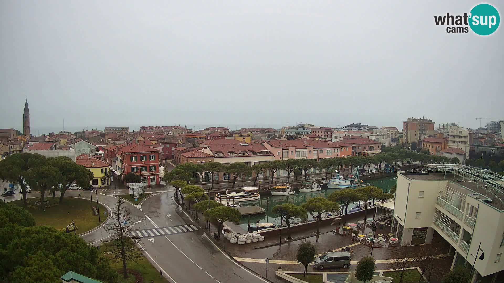 Webcam Hotel Cleofe | Panorama of Caorle old town