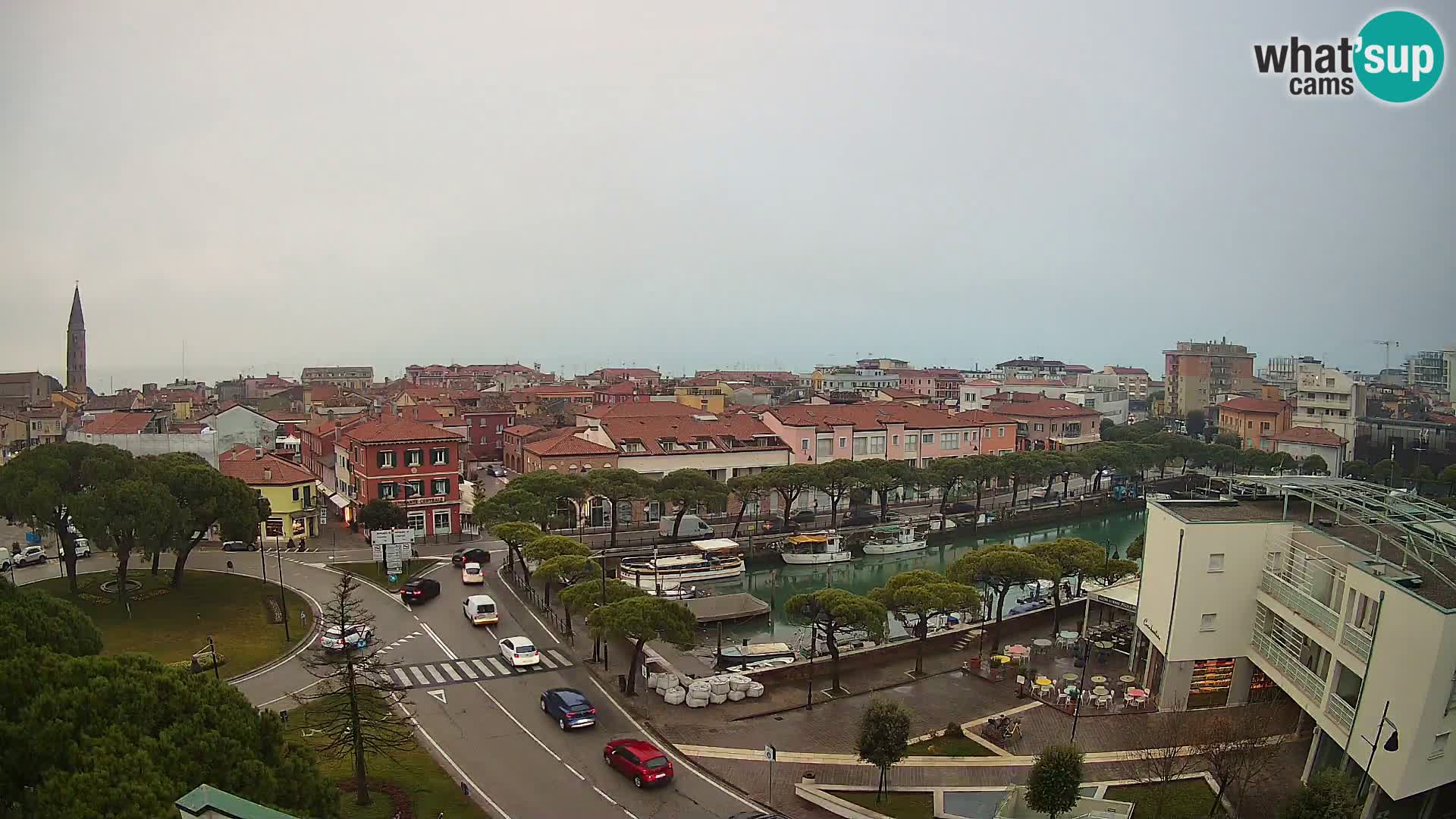 Webcam Hotel Cleofe | Panorama of Caorle old town