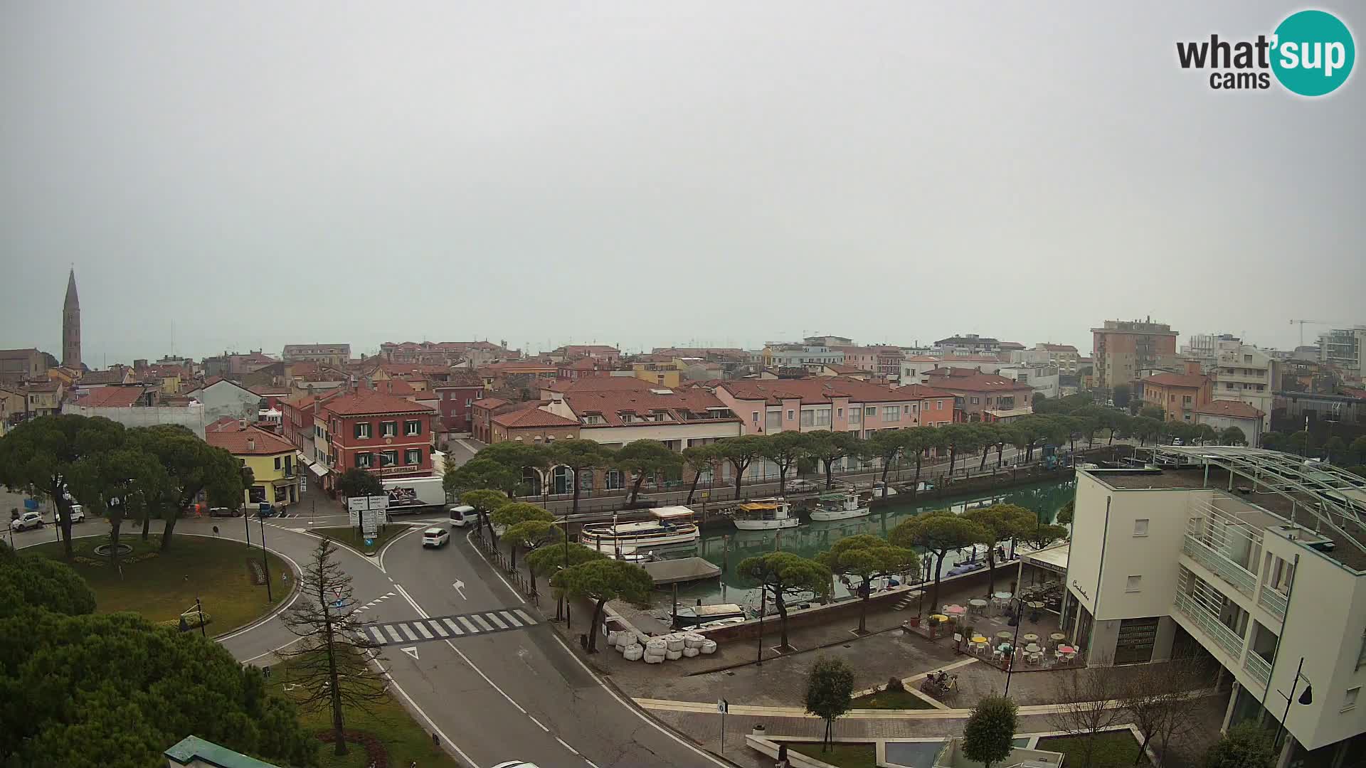 Webcam Hotel Cleofe | Panorama of Caorle old town