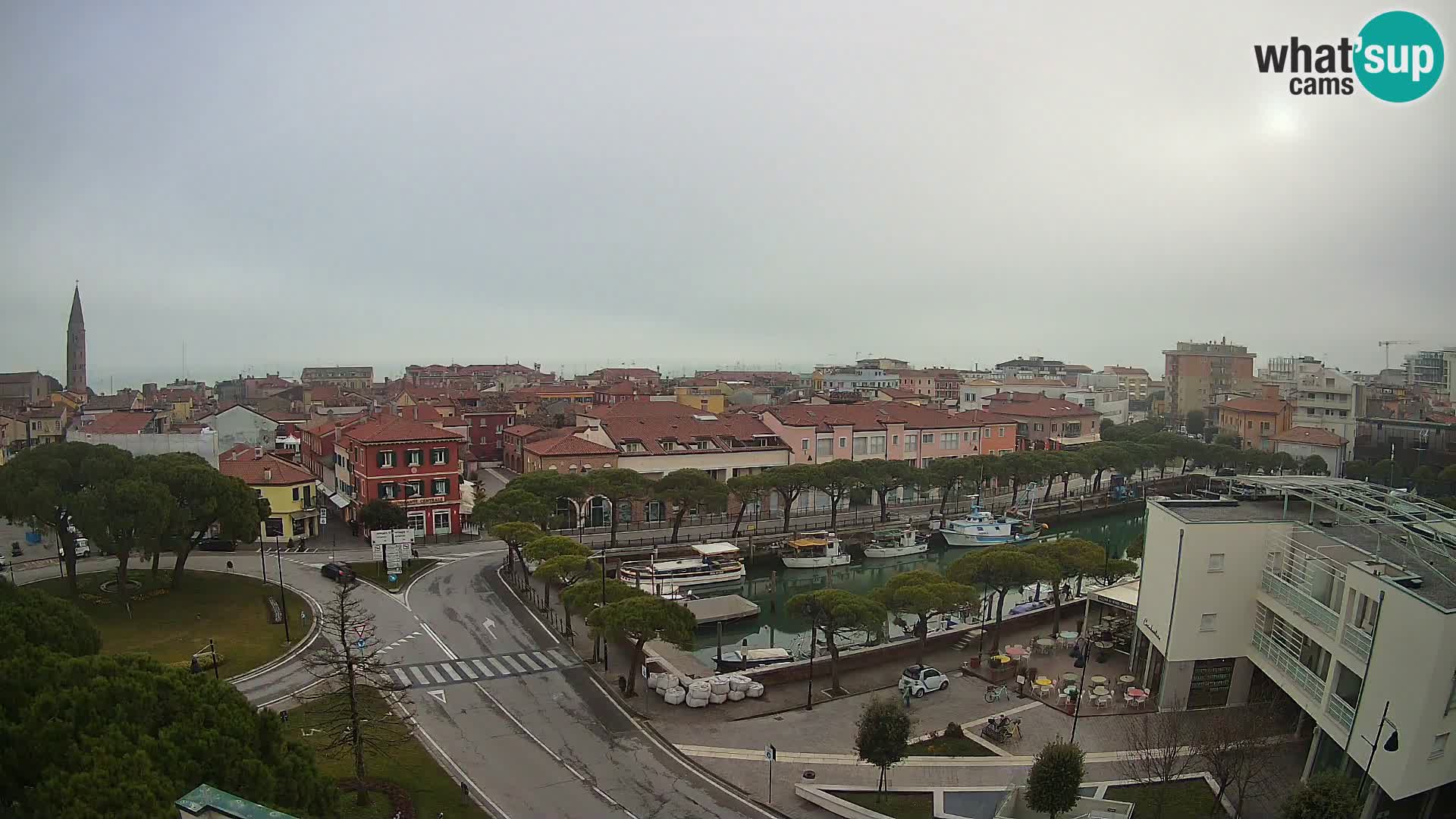 Webcam Hotel Cleofe | Panorama of Caorle old town