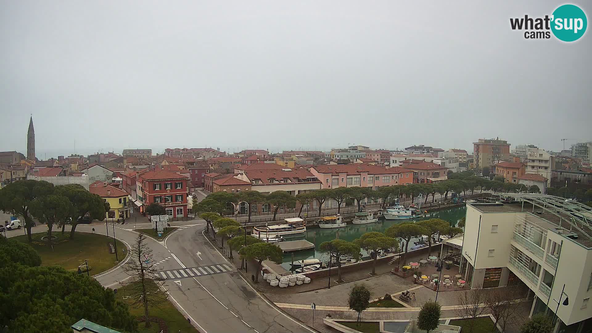 Webcam Hotel Cleofe | Panorama of Caorle old town