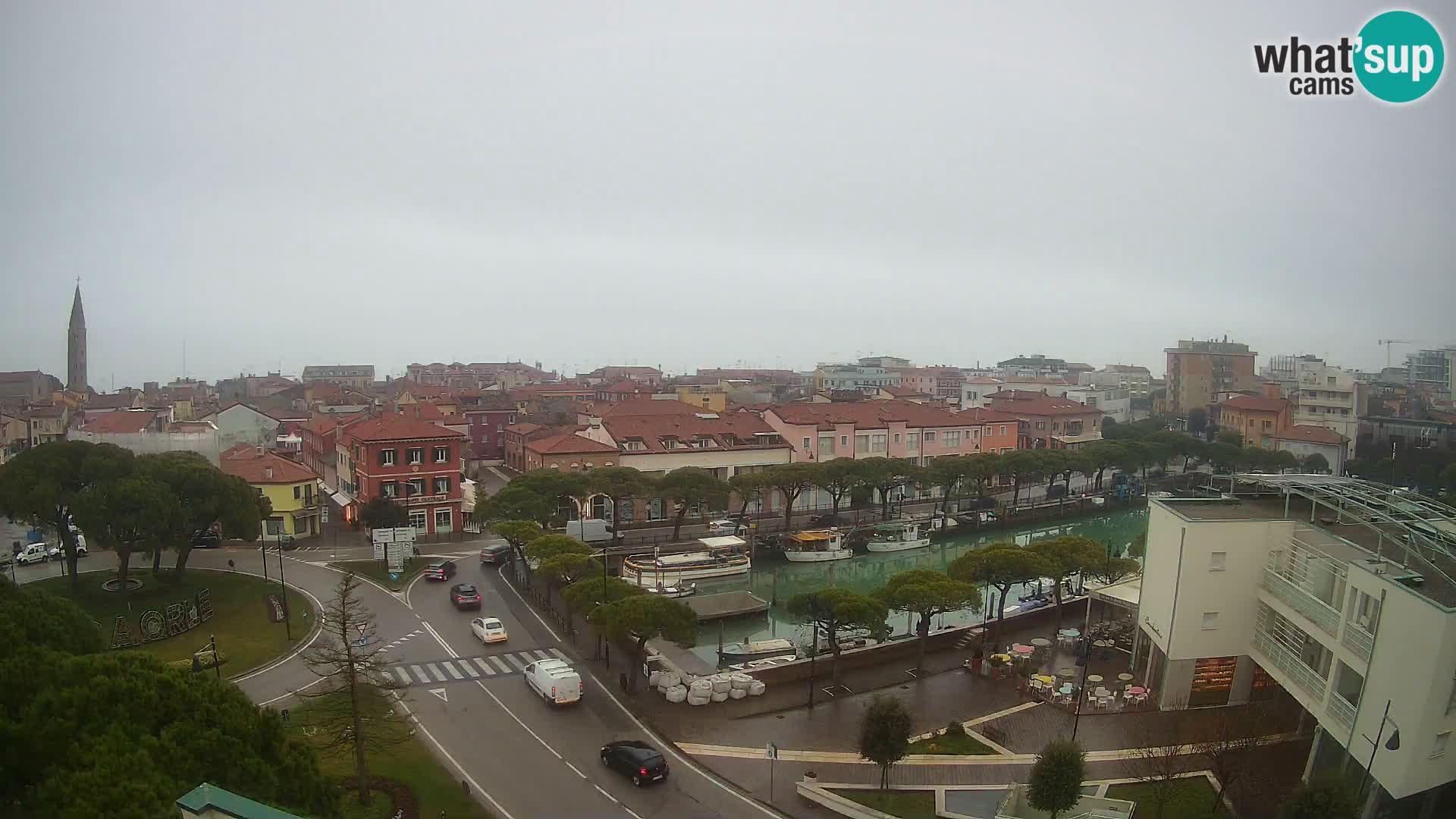 Webcam Hotel Cleofe | Panorama of Caorle old town