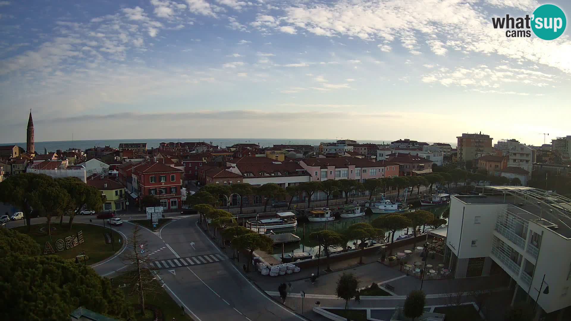 Hotel Cleofe Webcam Caorle – Entrata di Caorle