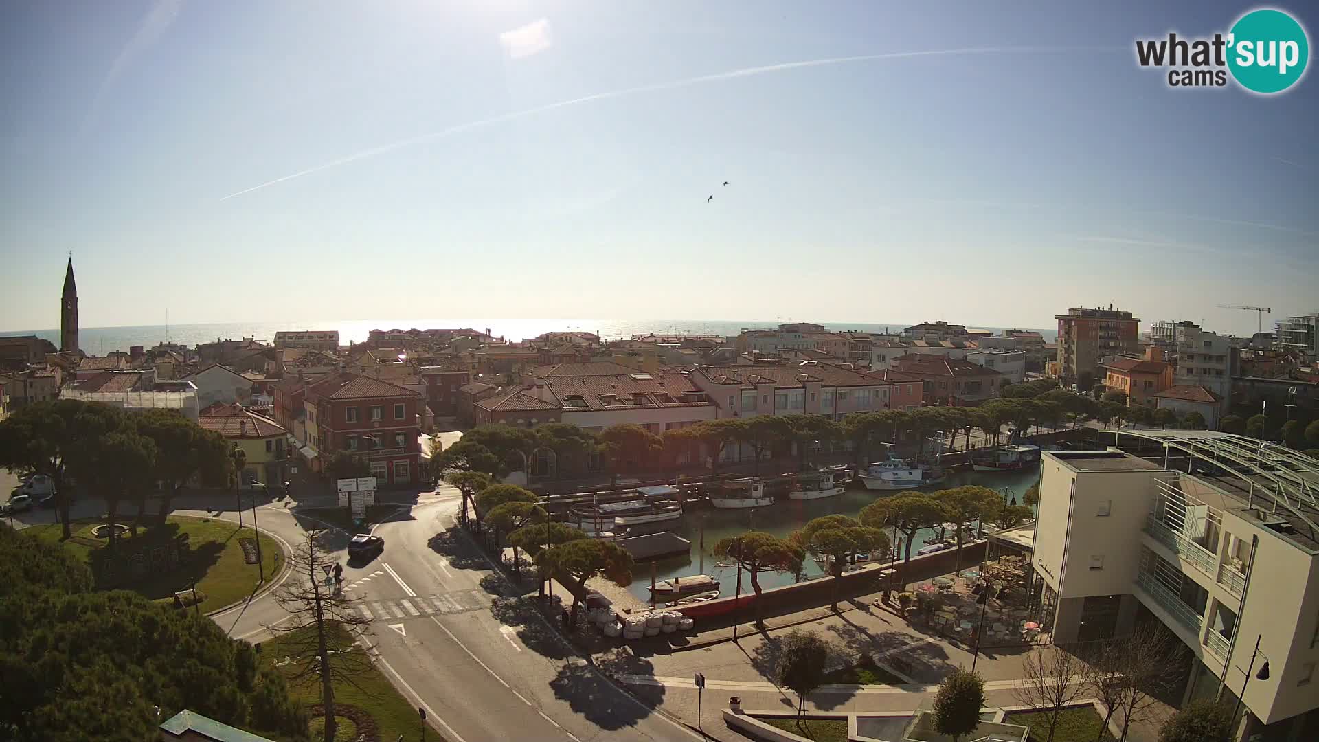 Webcam Hotel Cleofe | Panorama of Caorle old town