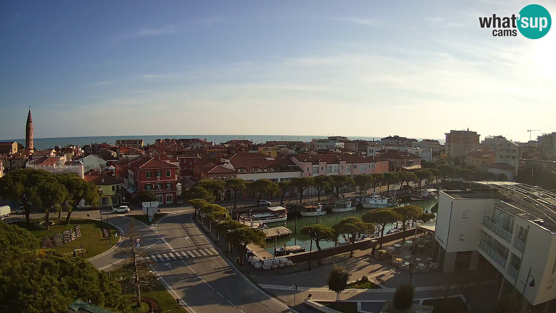 Hotel Cleofe Webcam Caorle – Entrata di Caorle