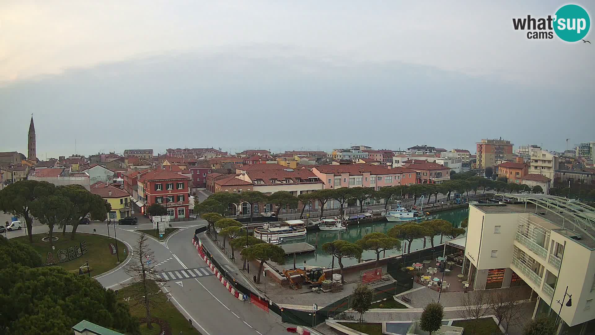 Webcam Panorama von Caorle – Hotel Cleofe