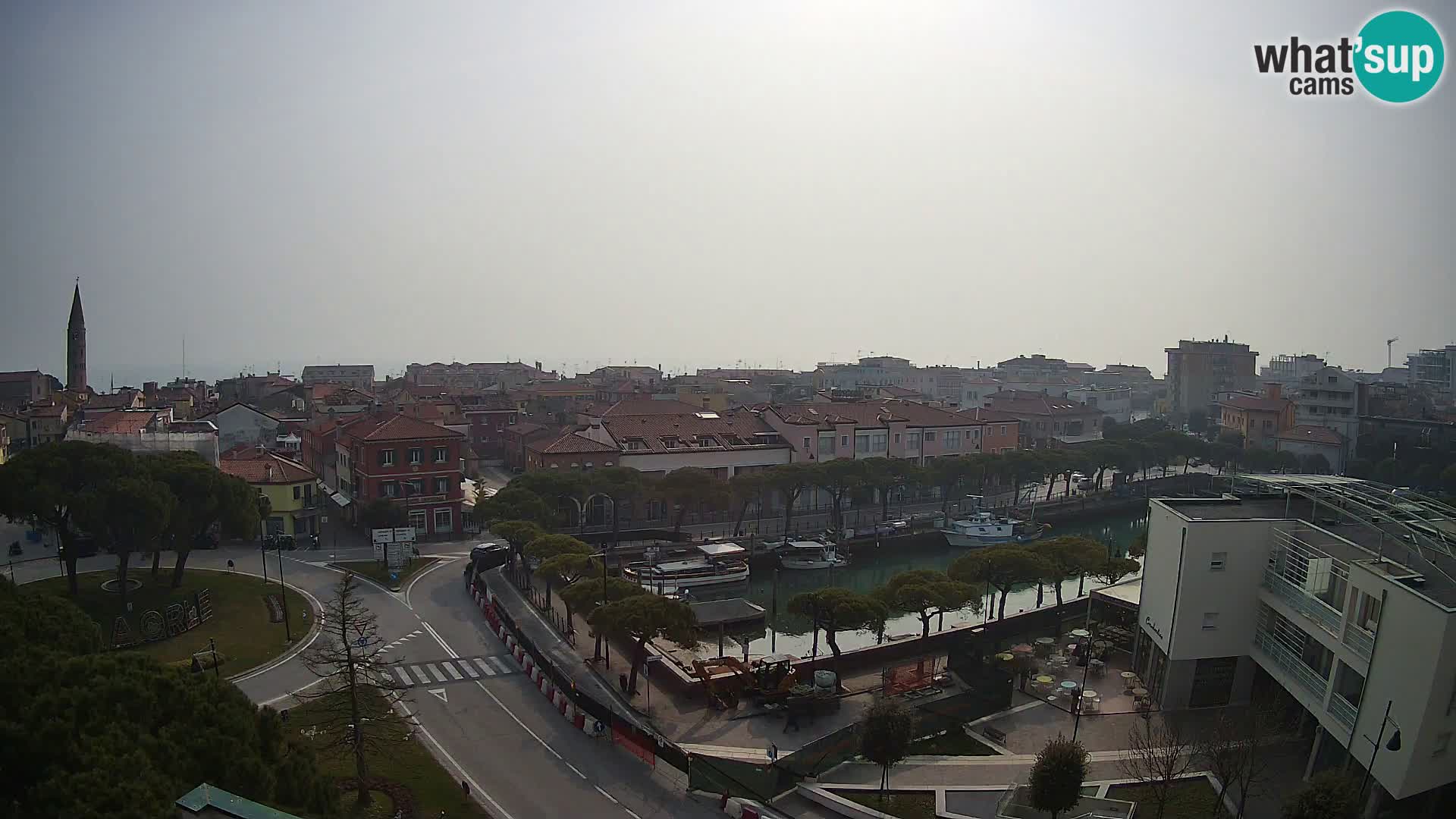 Webcam Hotel Cleofe | Panorama of Caorle old town