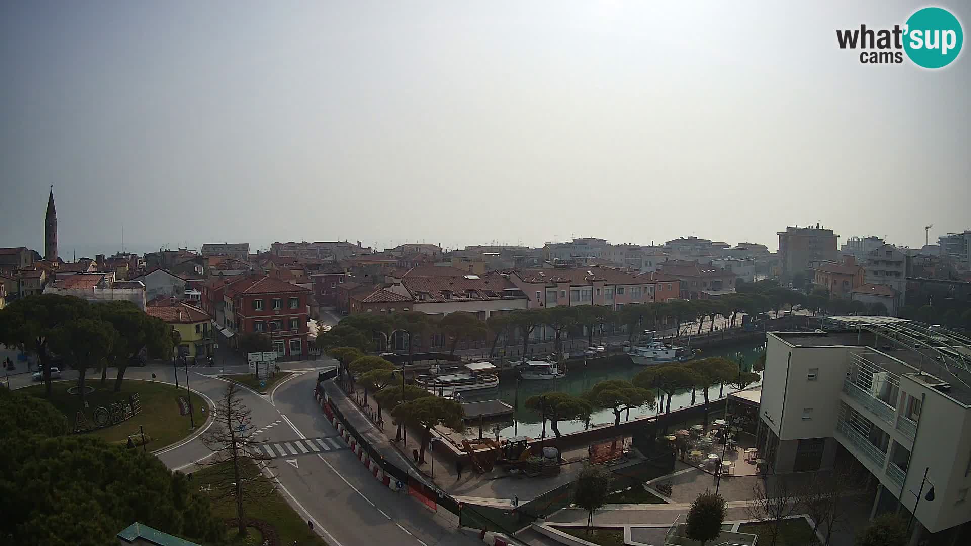 Webcam Hotel Cleofe | Panorama of Caorle old town