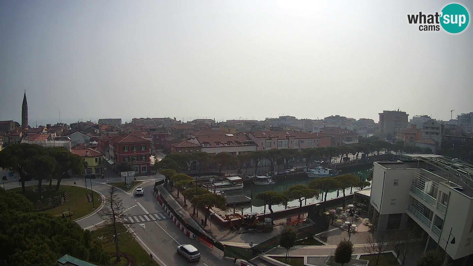 Webcam Hotel Cleofe | Panorama of Caorle old town