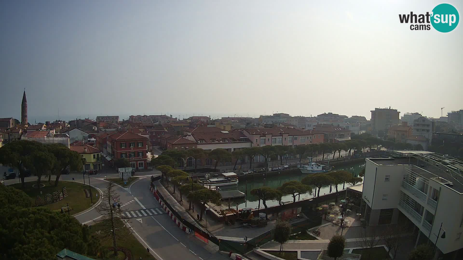 Webcam Hotel Cleofe | Panorama of Caorle old town