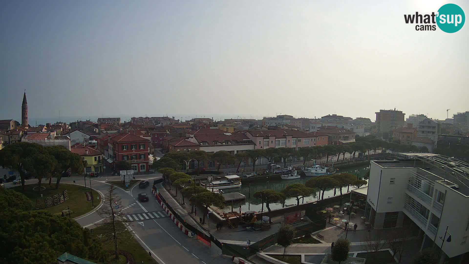 Webcam Hotel Cleofe | Panorama of Caorle old town