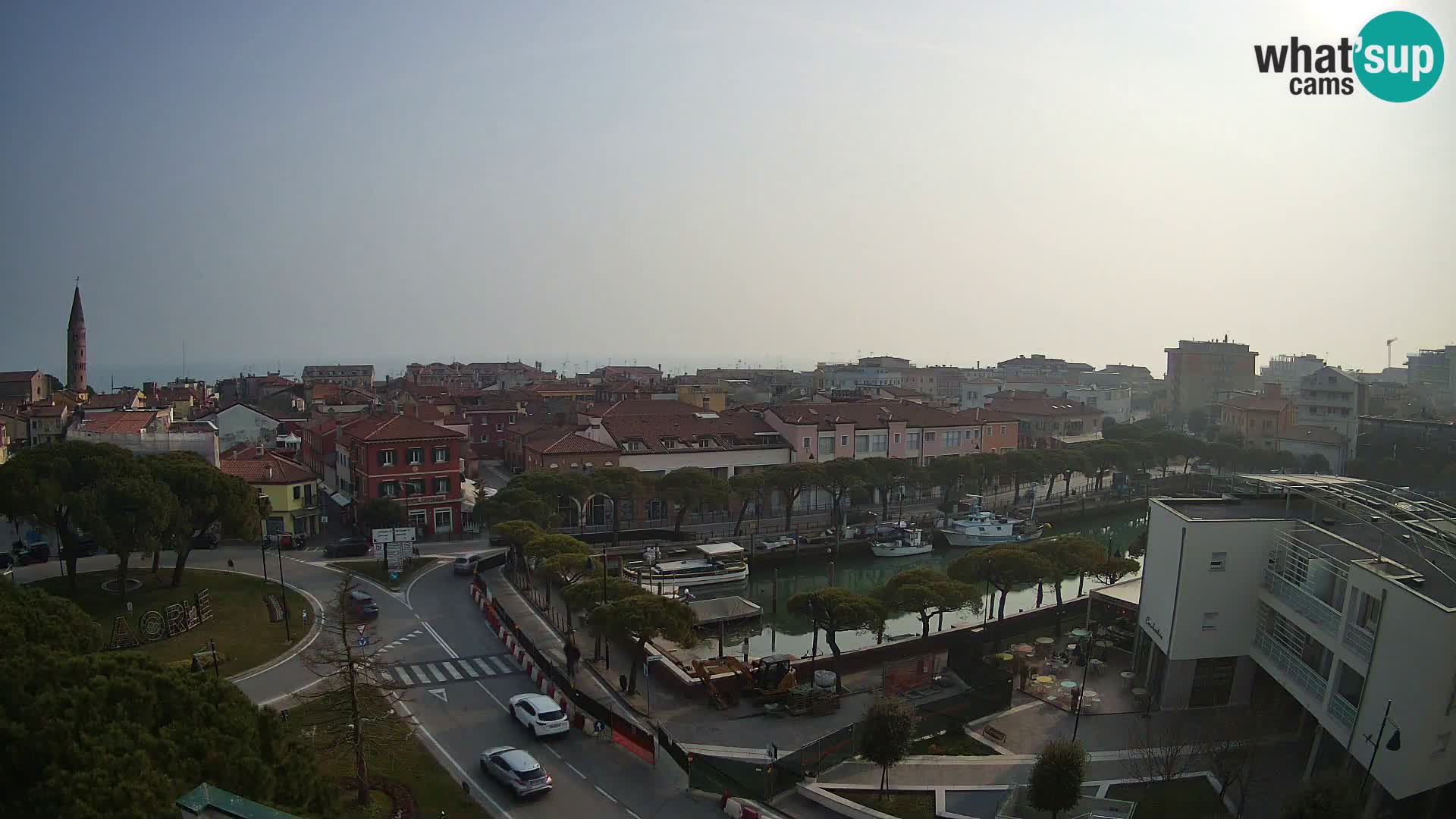 Pogled na Caorle v živo – Hotel Cleofe