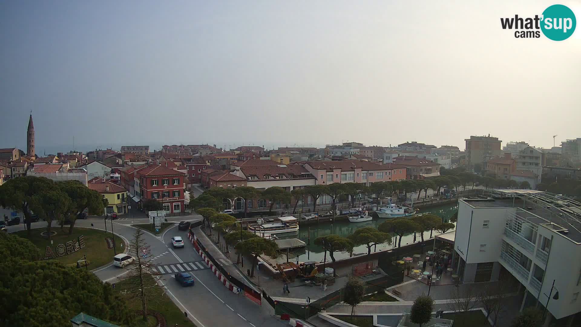 Pogled na Caorle v živo – Hotel Cleofe