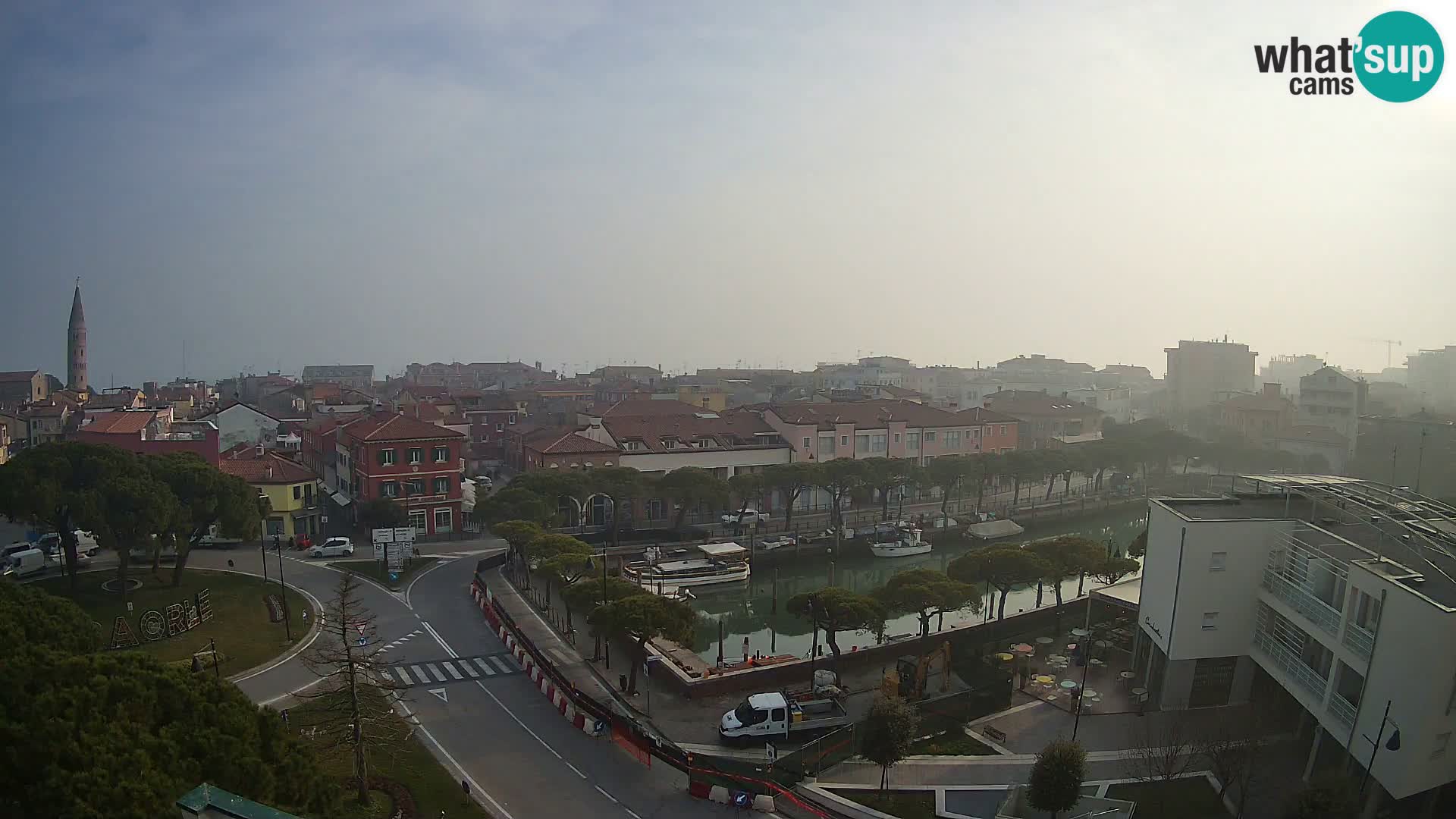 Webcam Hotel Cleofe | Panorama of Caorle old town