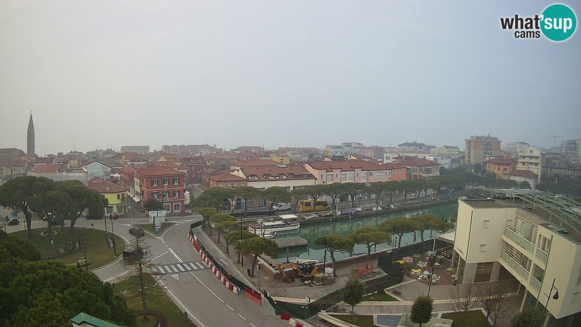 Webcam Hotel Cleofe | Panorama of Caorle old town