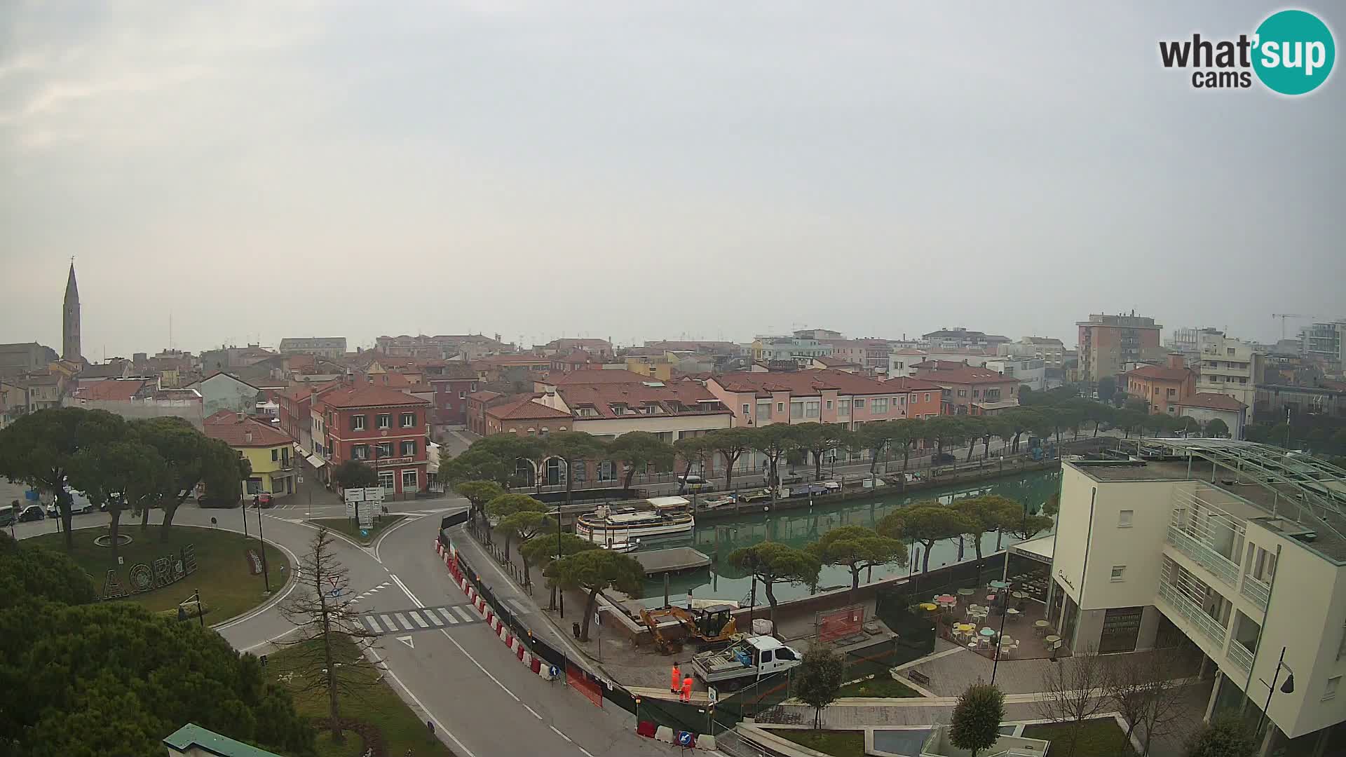 Webcam Hotel Cleofe | Panorama of Caorle old town