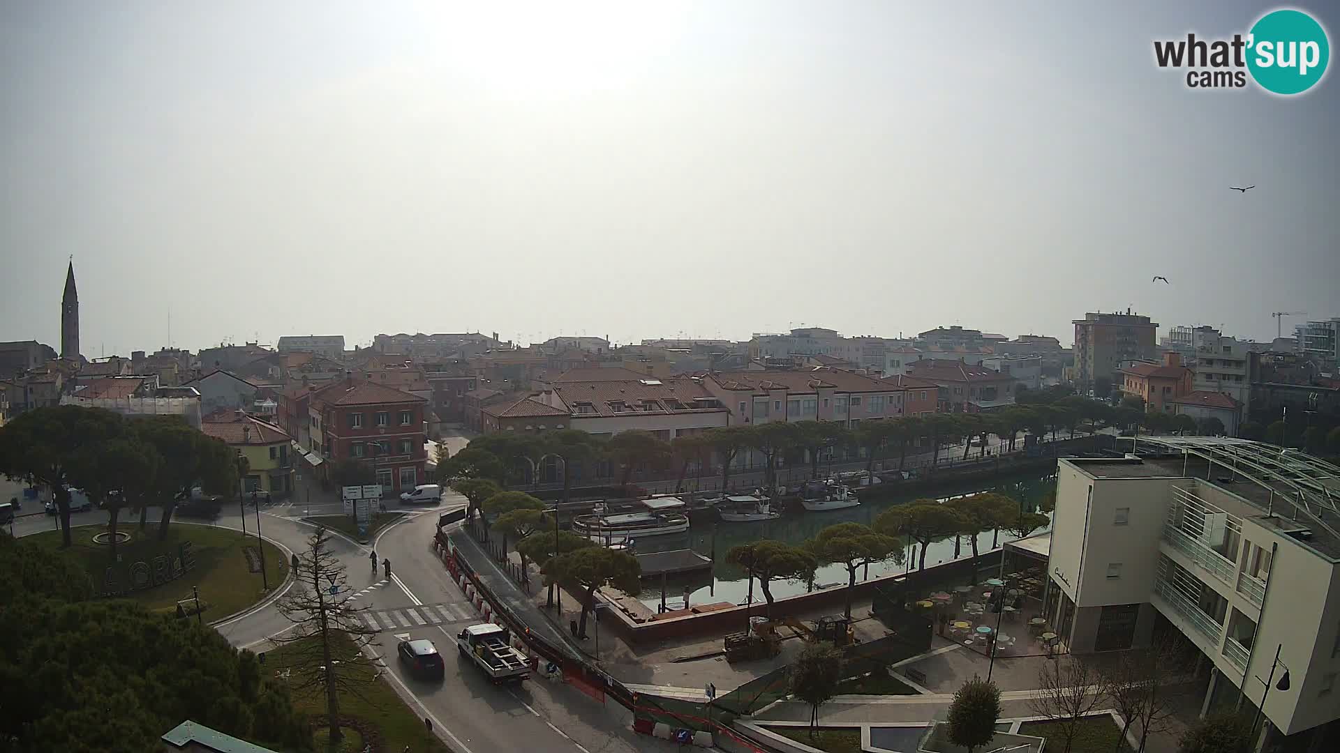 Webcam Hotel Cleofe | Panorama of Caorle old town