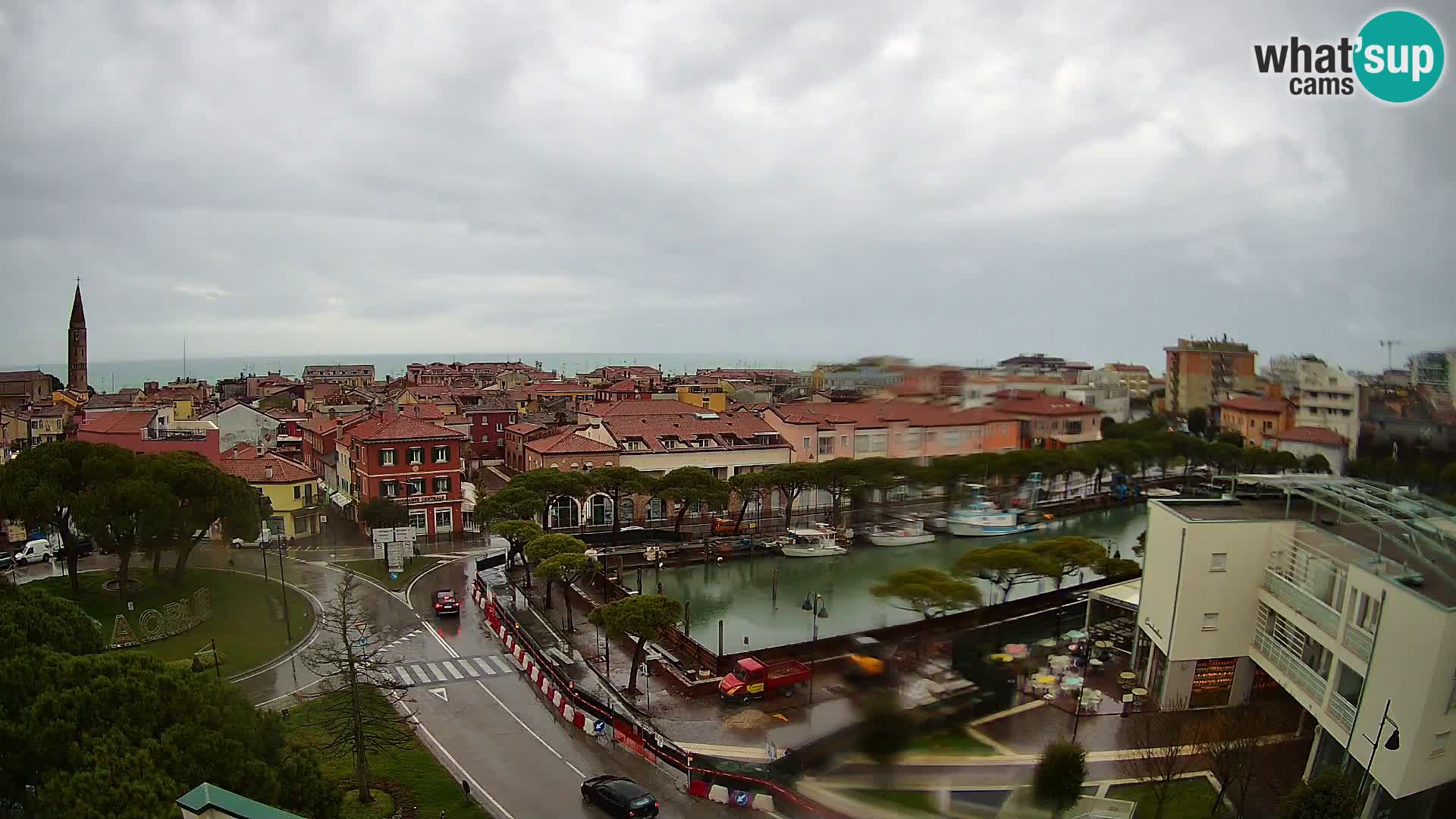 Webcam Hotel Cleofe | Panorama of Caorle old town