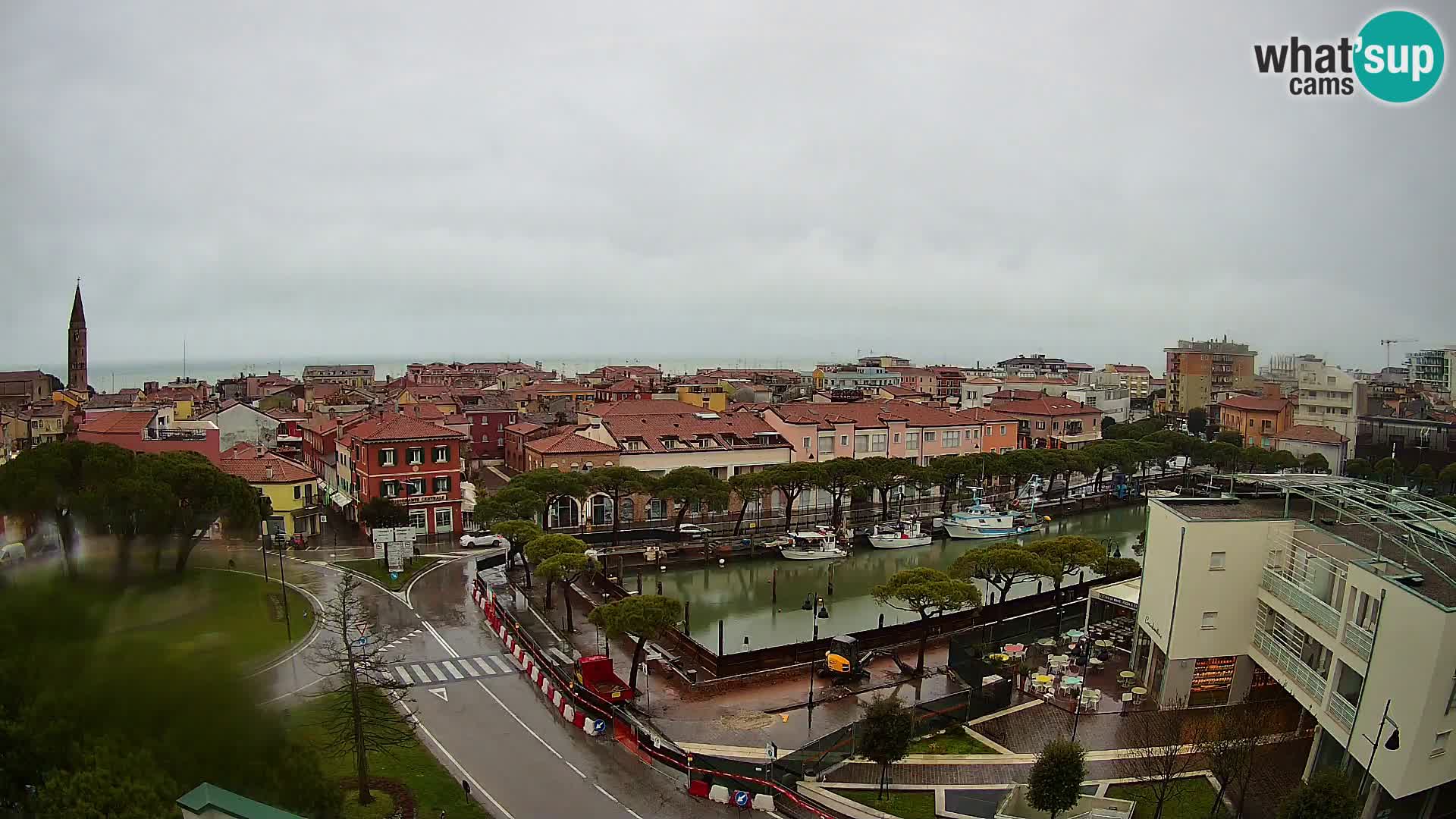 Webcam Hotel Cleofe | Panorama of Caorle old town