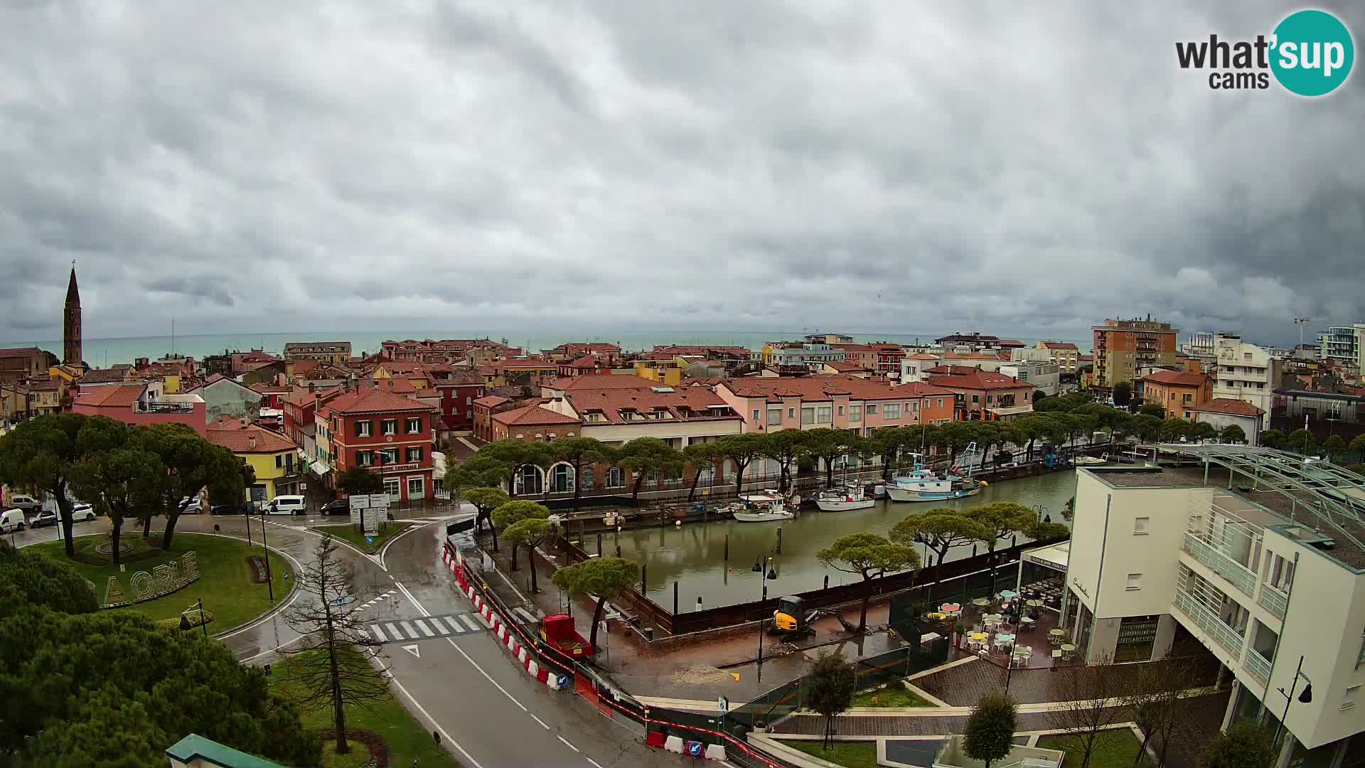 Webcam Panorama von Caorle – Hotel Cleofe