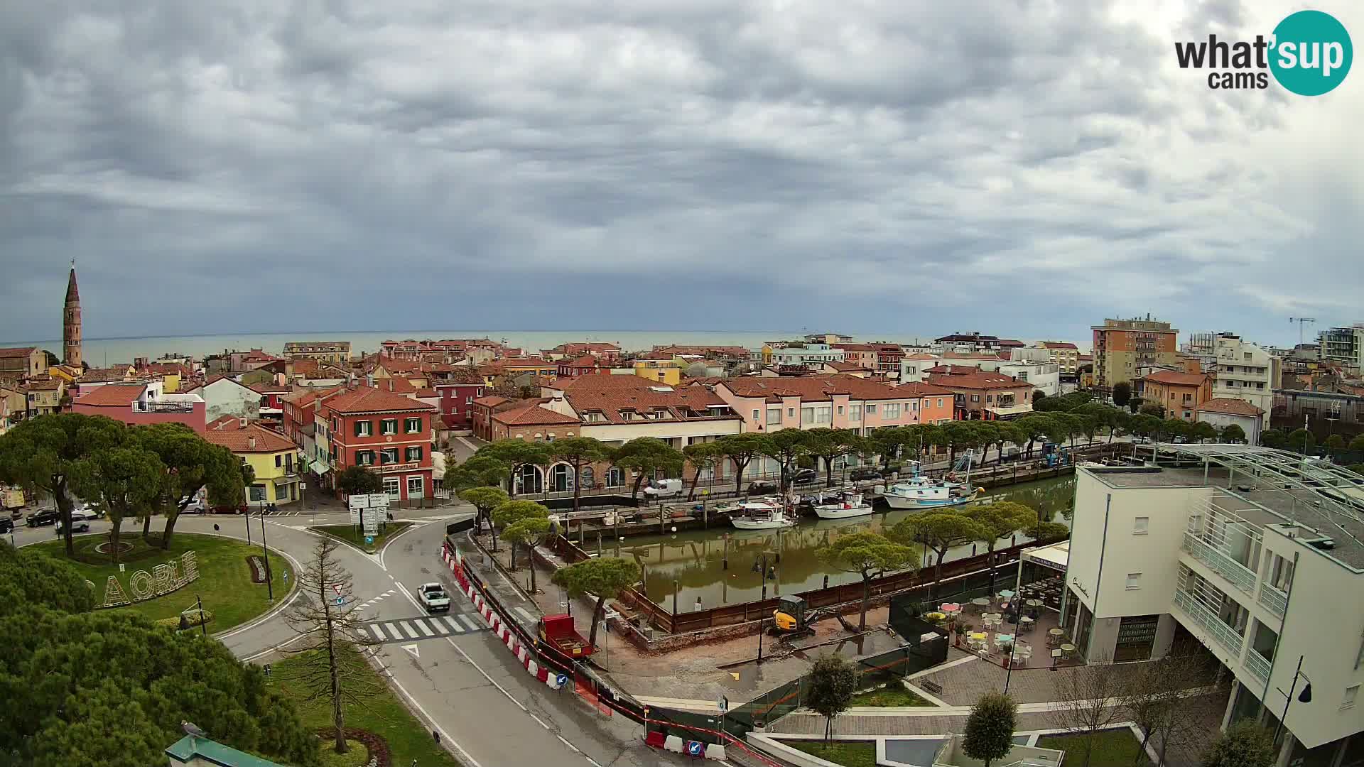 Webcam Panorama von Caorle – Hotel Cleofe