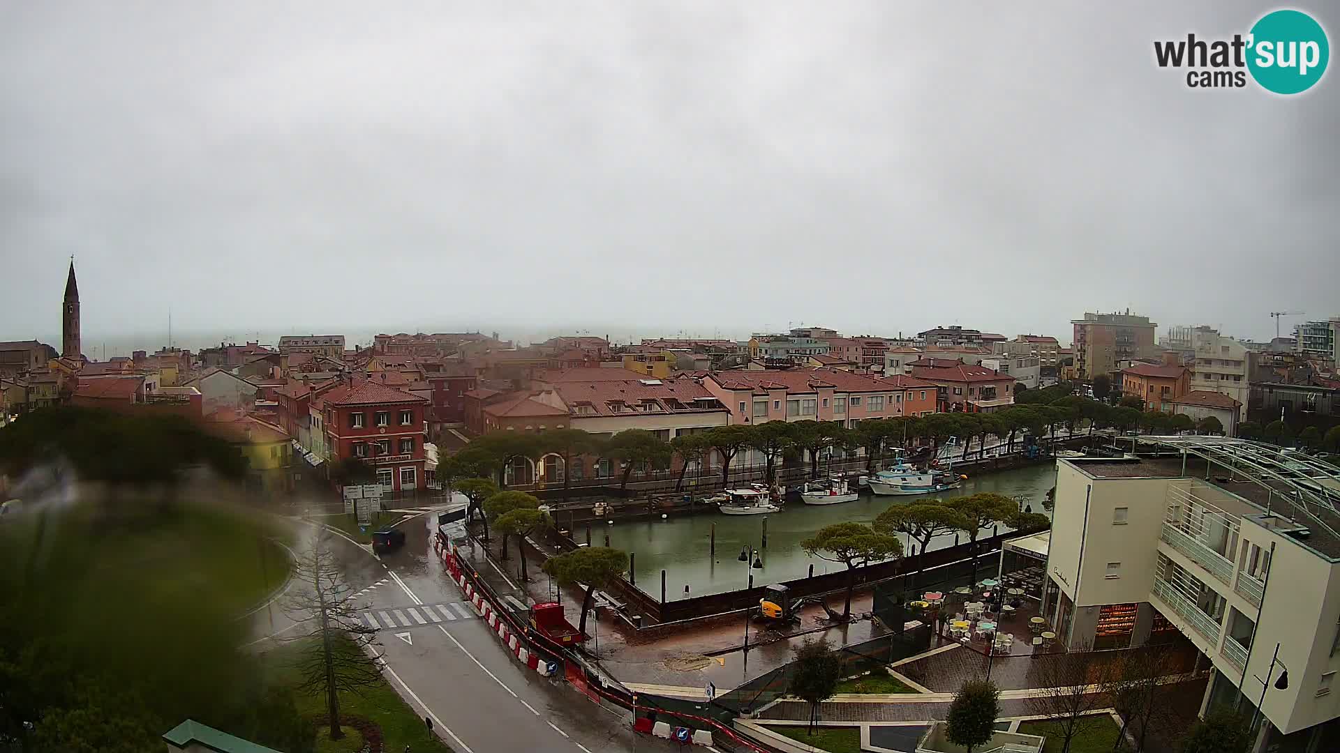 Webcam Hotel Cleofe | Panorama of Caorle old town