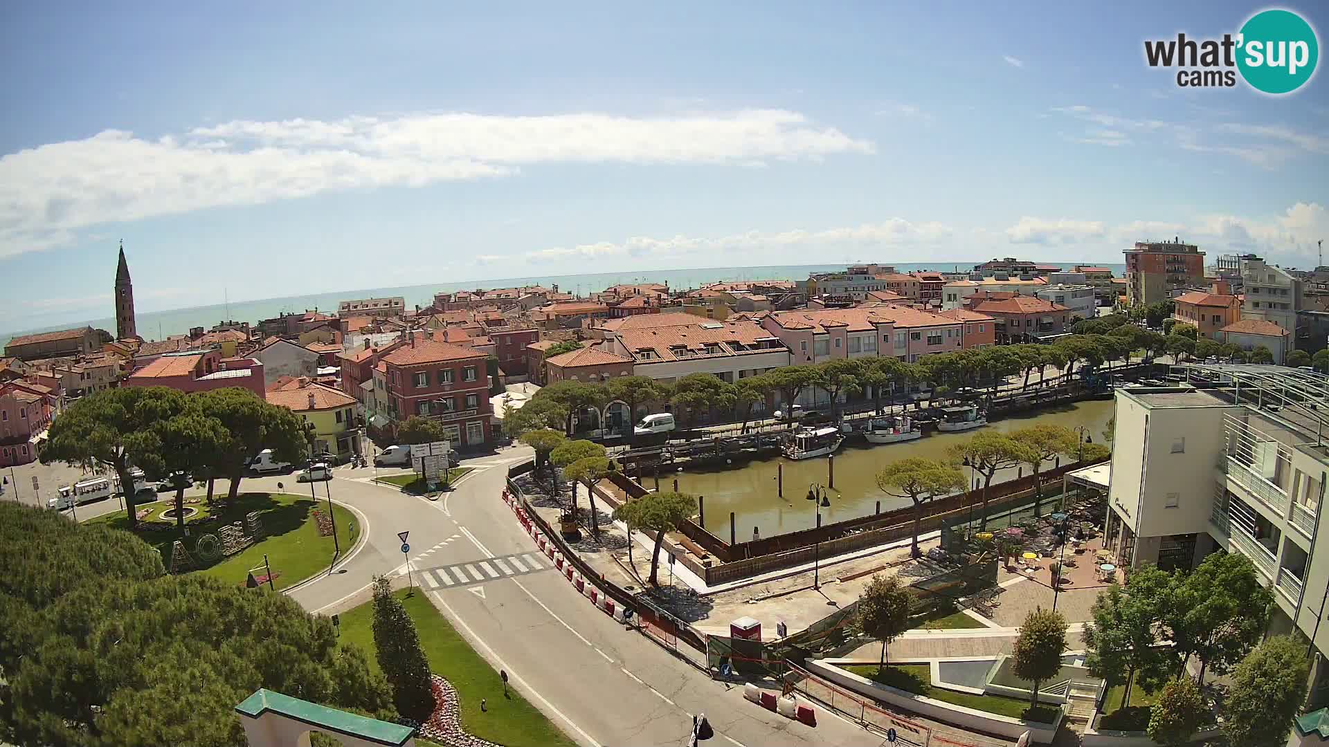 Cámara web Hotel Cleofe Caorle – Entrada de Caorle