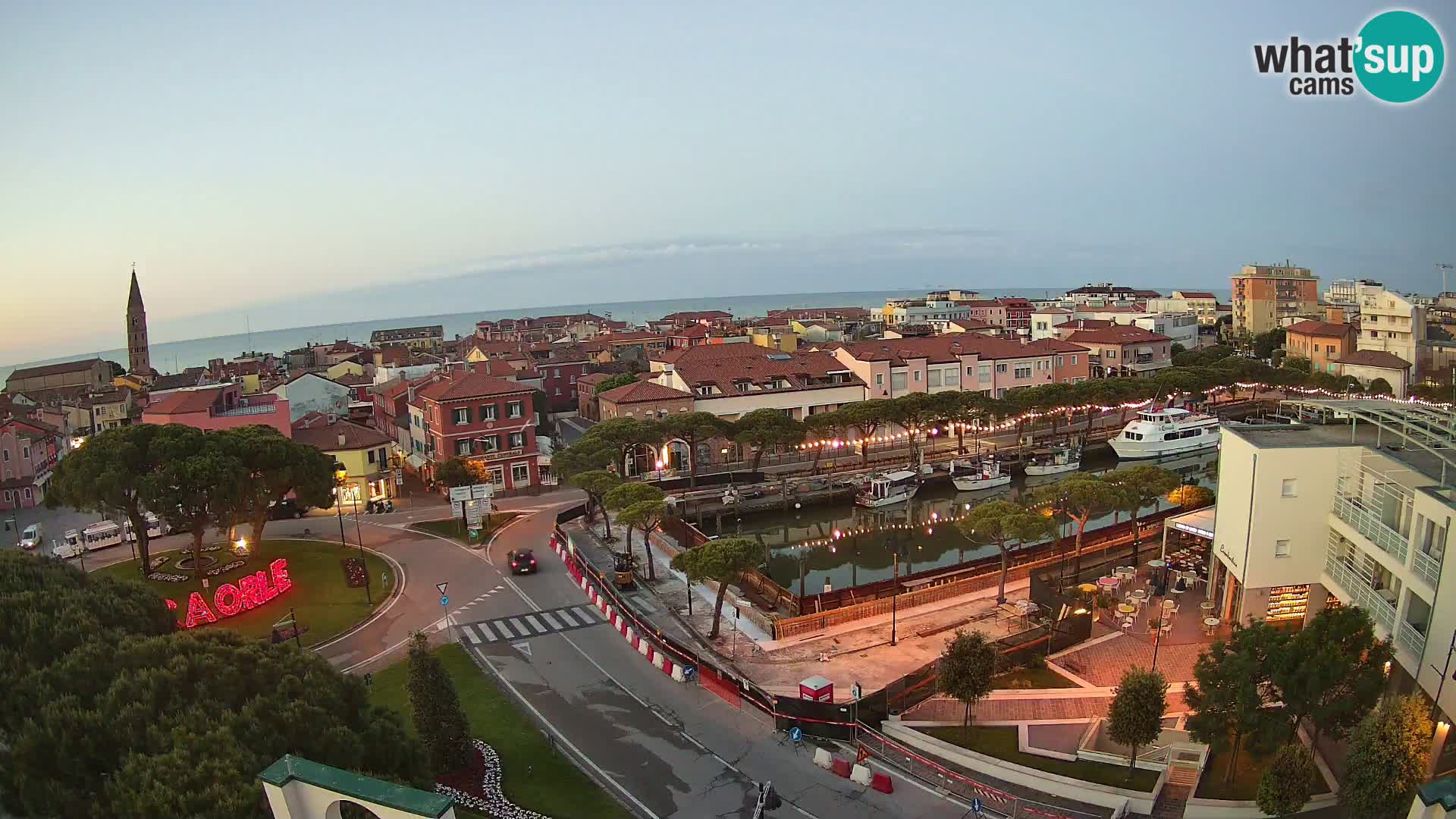 Webcam Panorama von Caorle – Hotel Cleofe