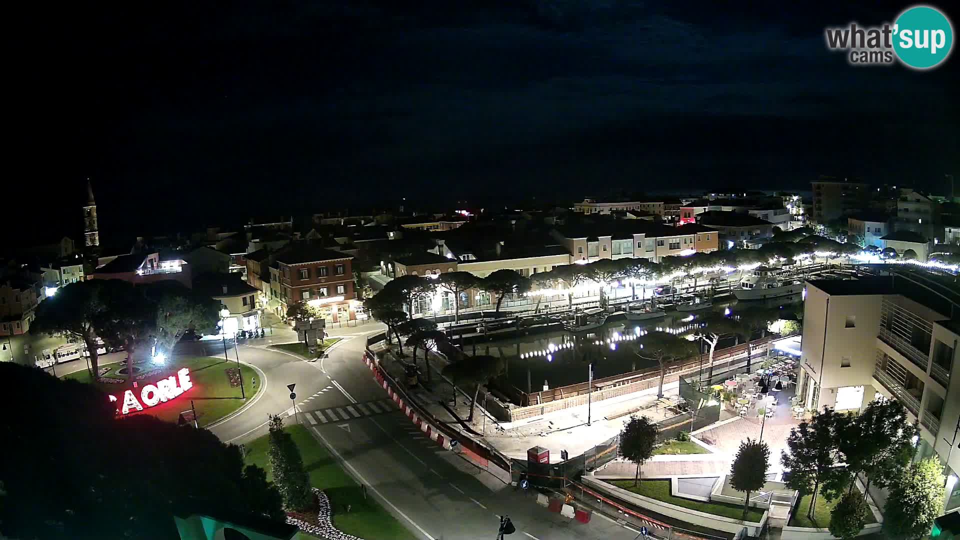Webcam Hotel Cleofe | Panorama of Caorle old town