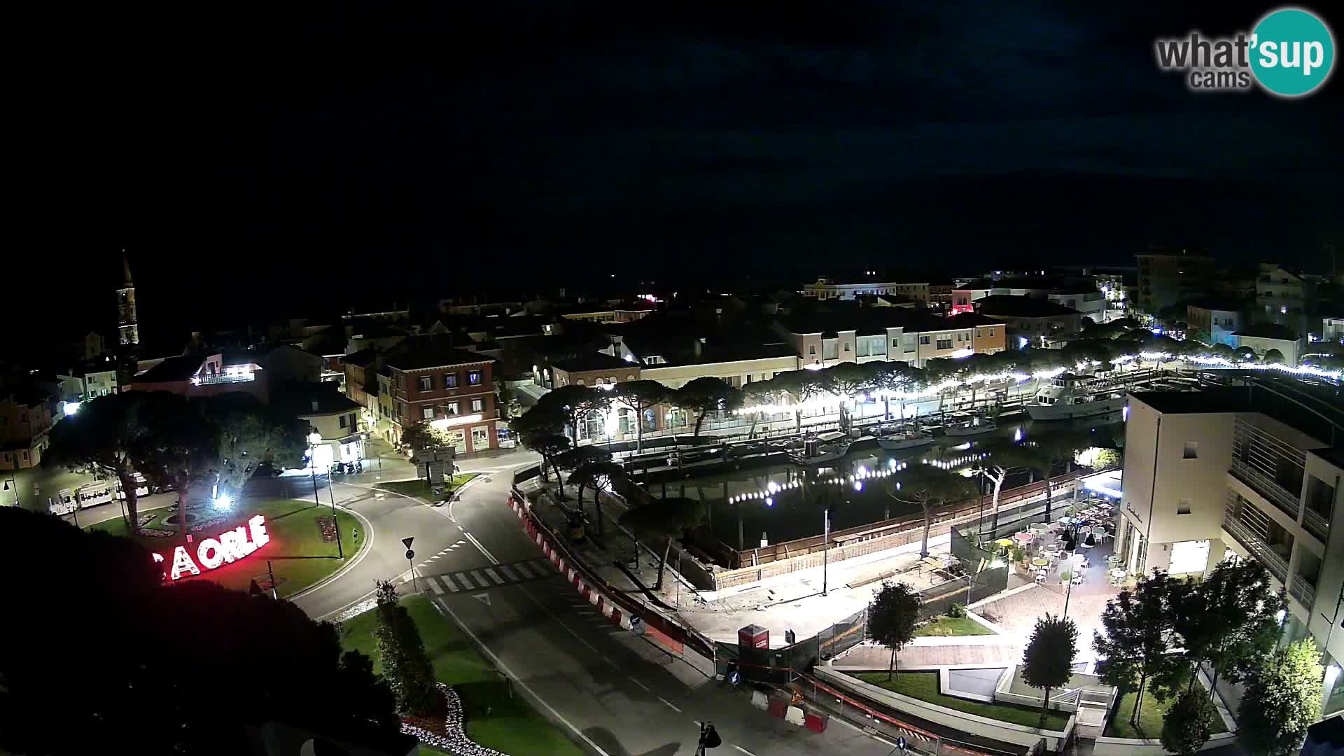 Pogled na Caorle v živo – Hotel Cleofe