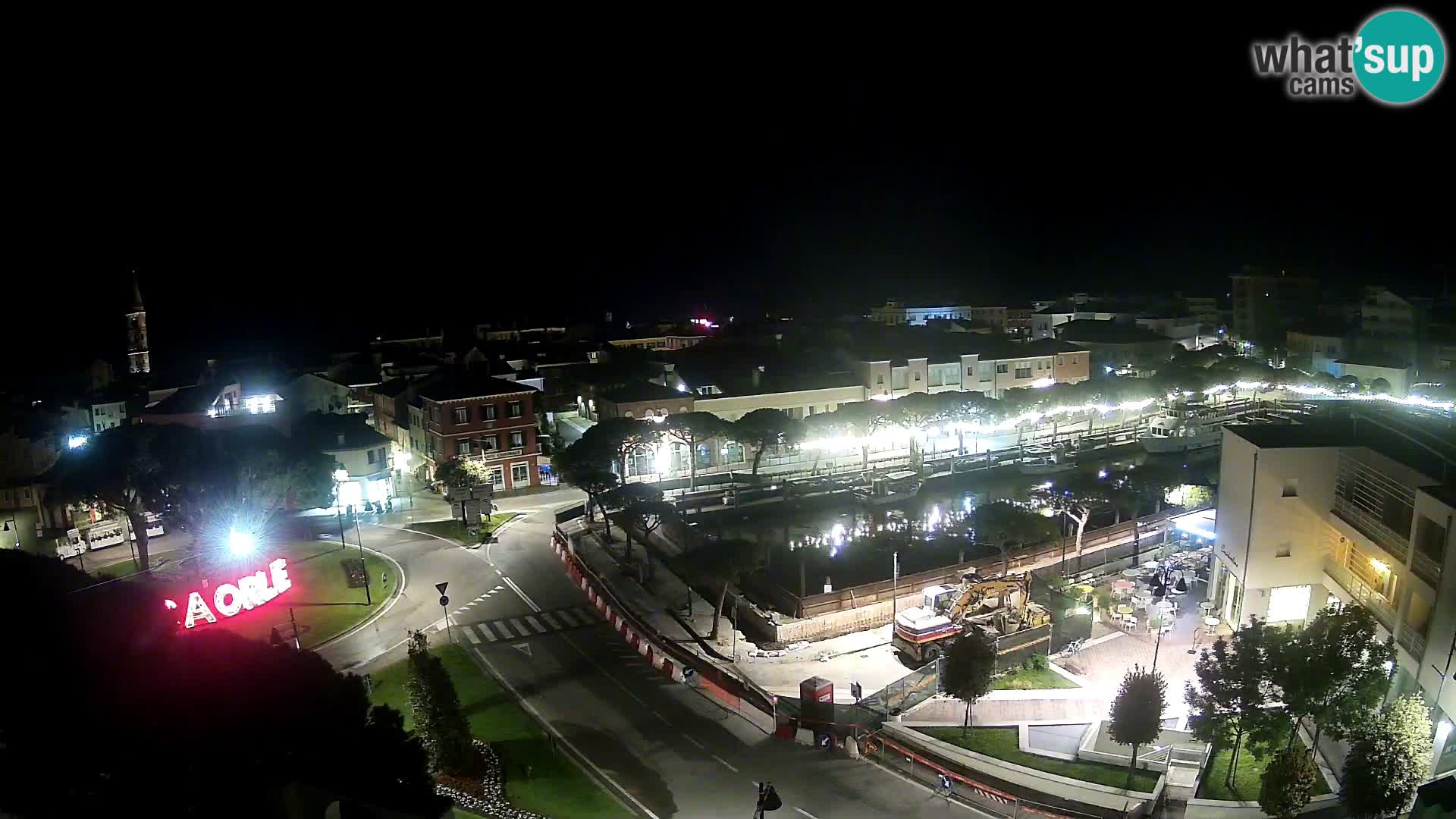 Pogled na Caorle v živo – Hotel Cleofe