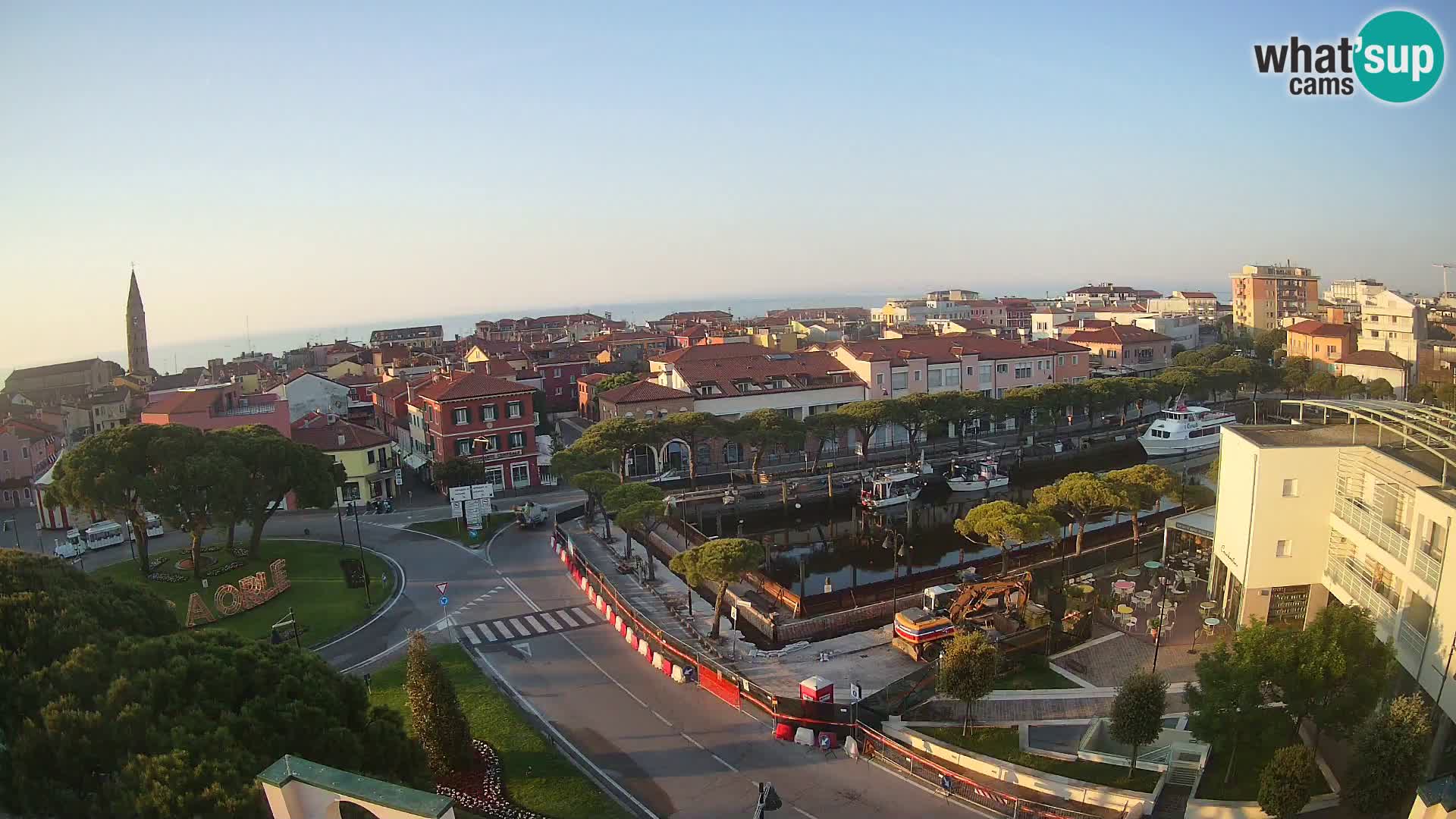 Hotel Cleofe Webcam Caorle – Entrata di Caorle
