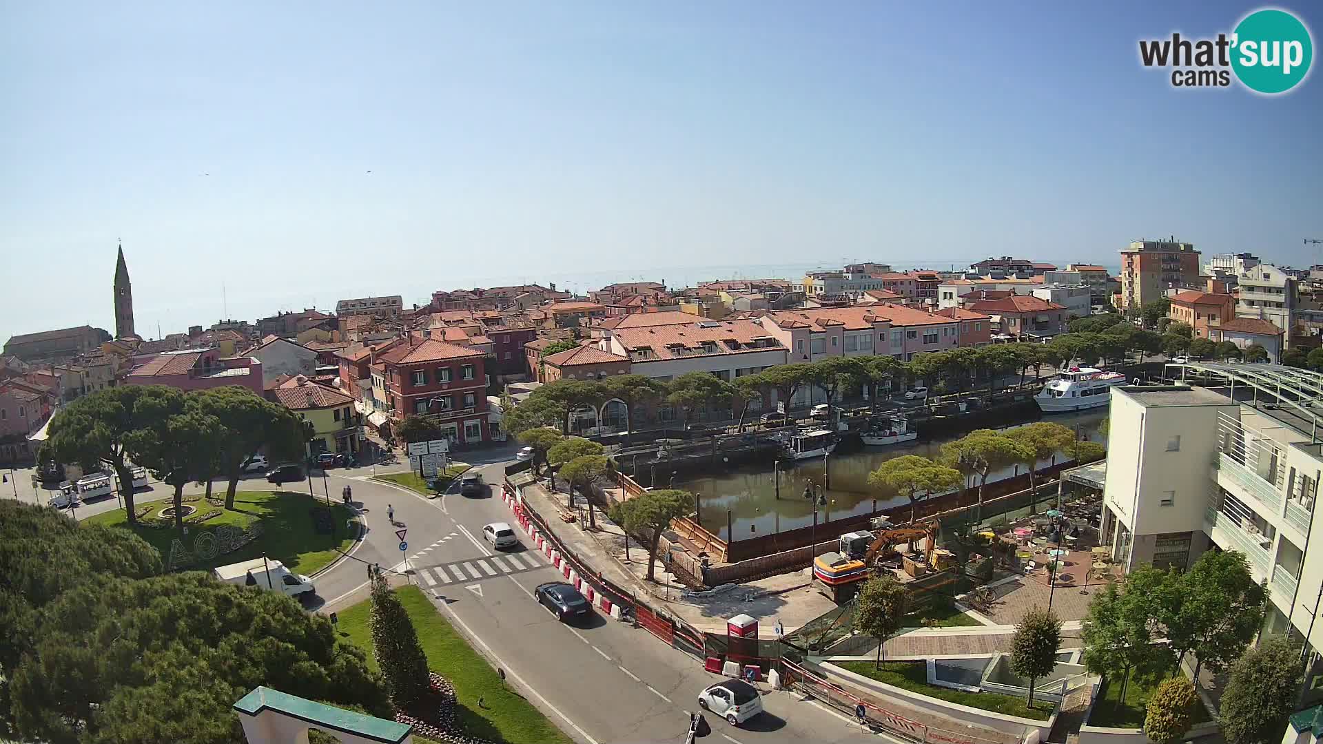 Ulaz u Caorle  Web kamera hotel Cleofe Caorle