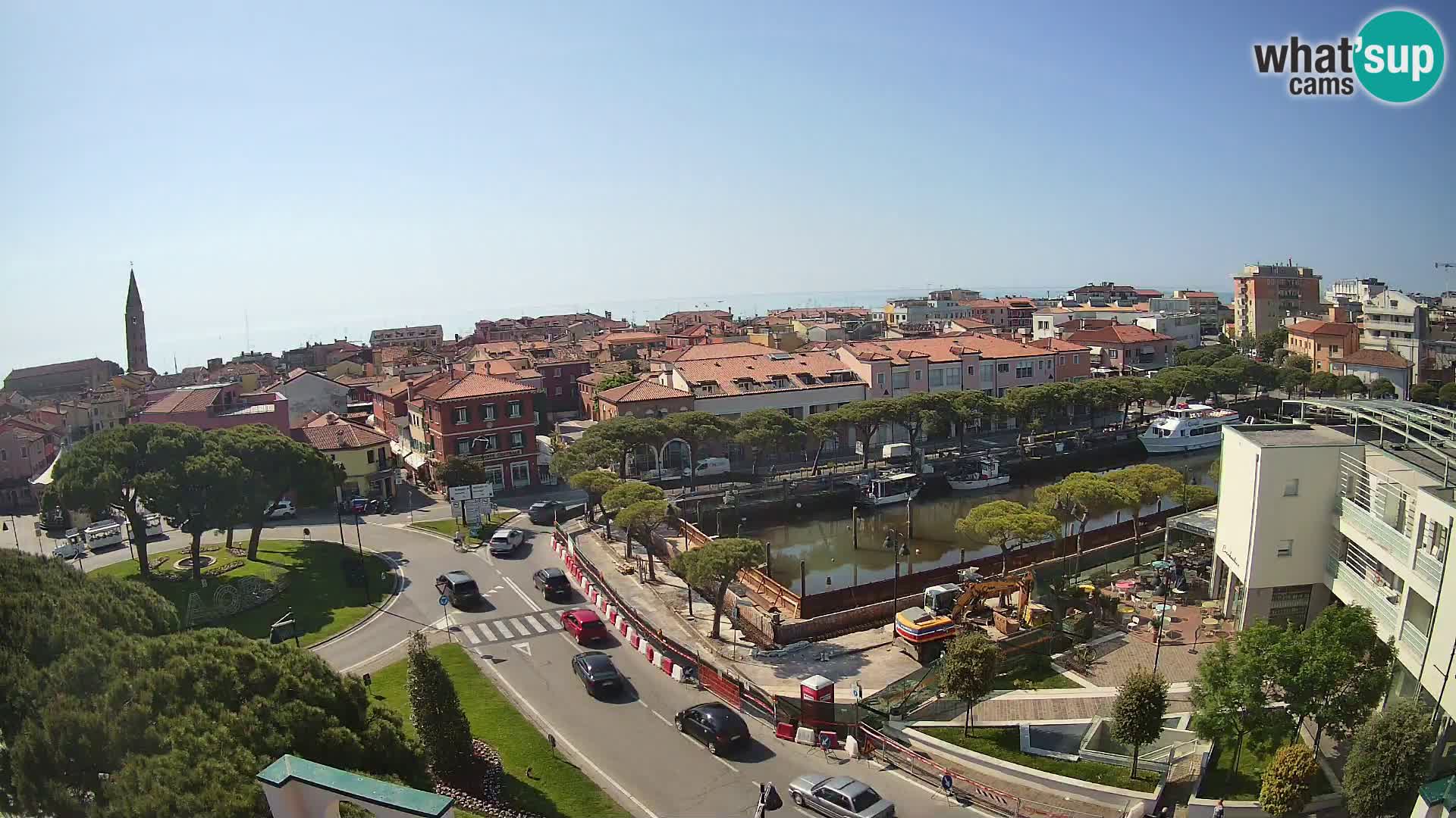 Webcam Panorama von Caorle – Hotel Cleofe