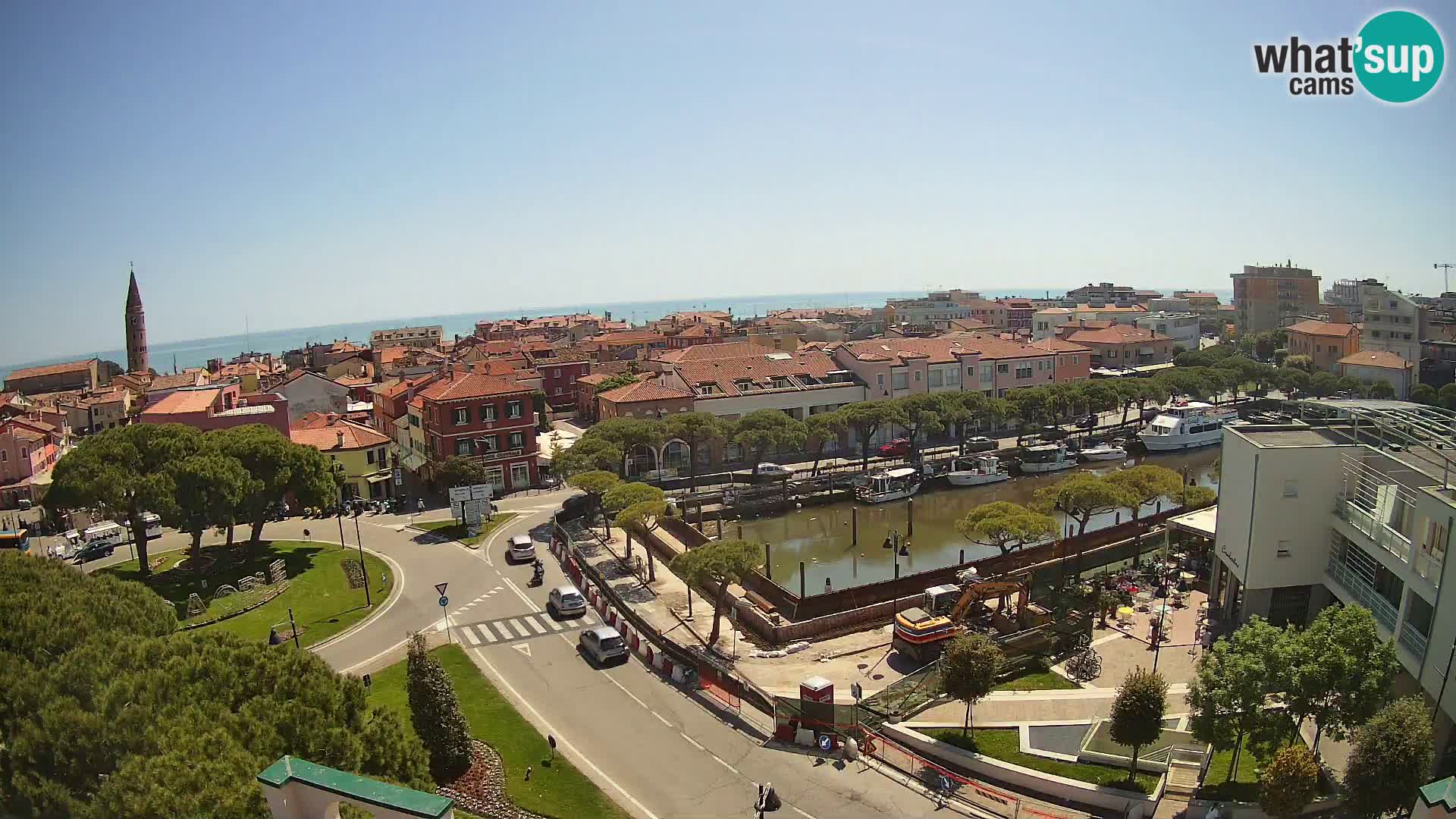 Hotel Cleofe Webcam Caorle – Entrata di Caorle